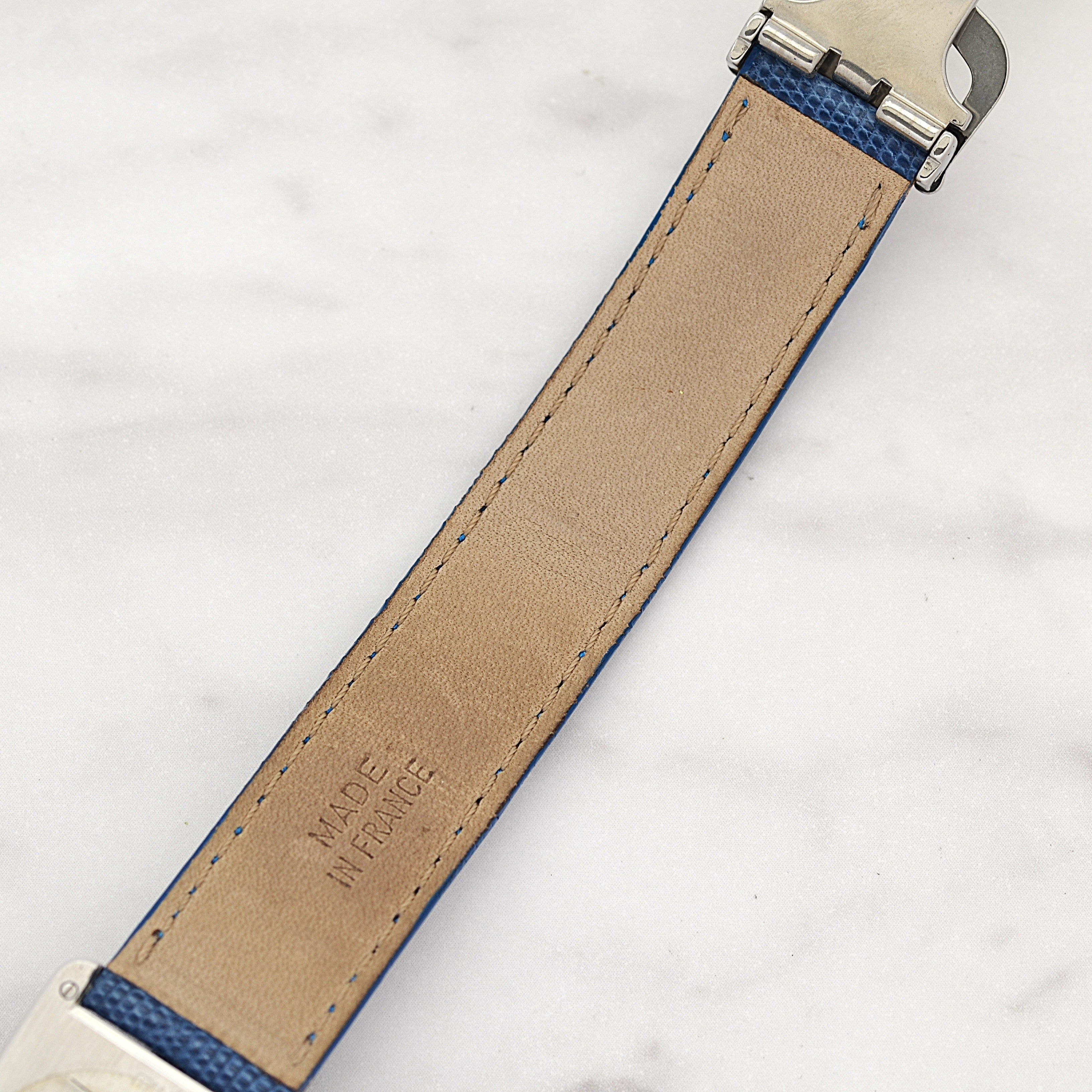 【Cartier】カルティエ マストタンクLM シルバー 純正Dバックル付き デッドストック