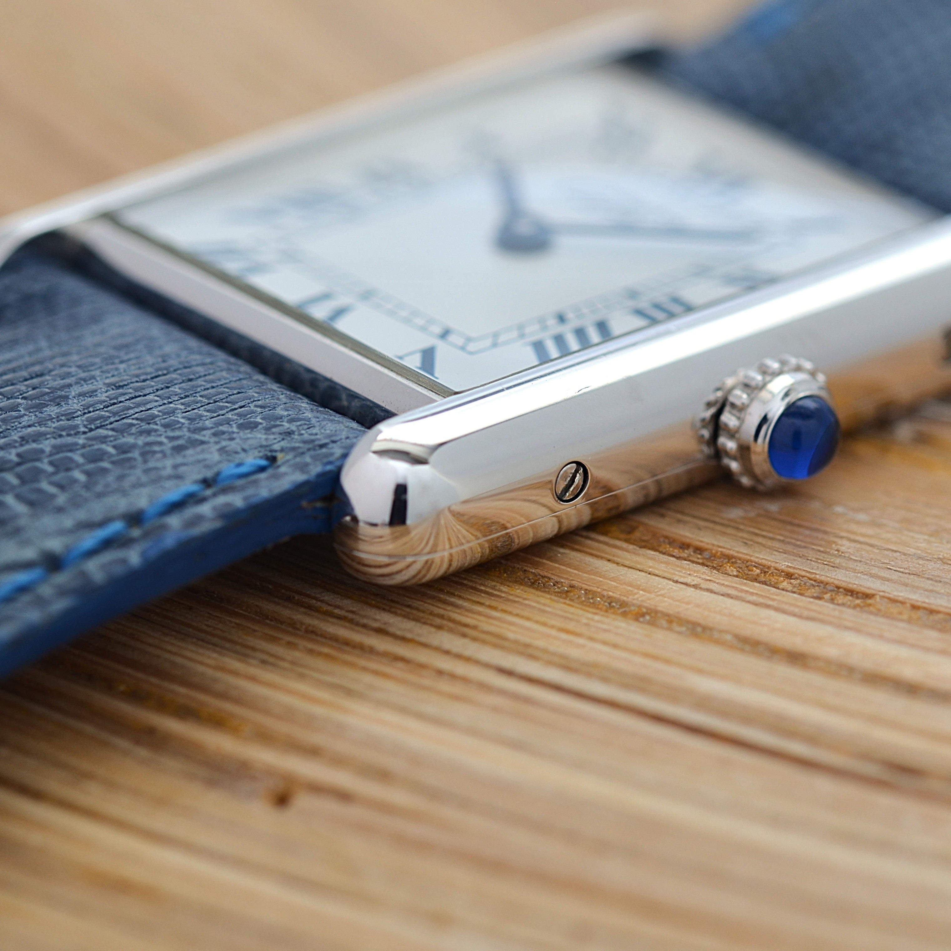 【Cartier】カルティエ マストタンクLM シルバー 純正Dバックル付き デッドストック