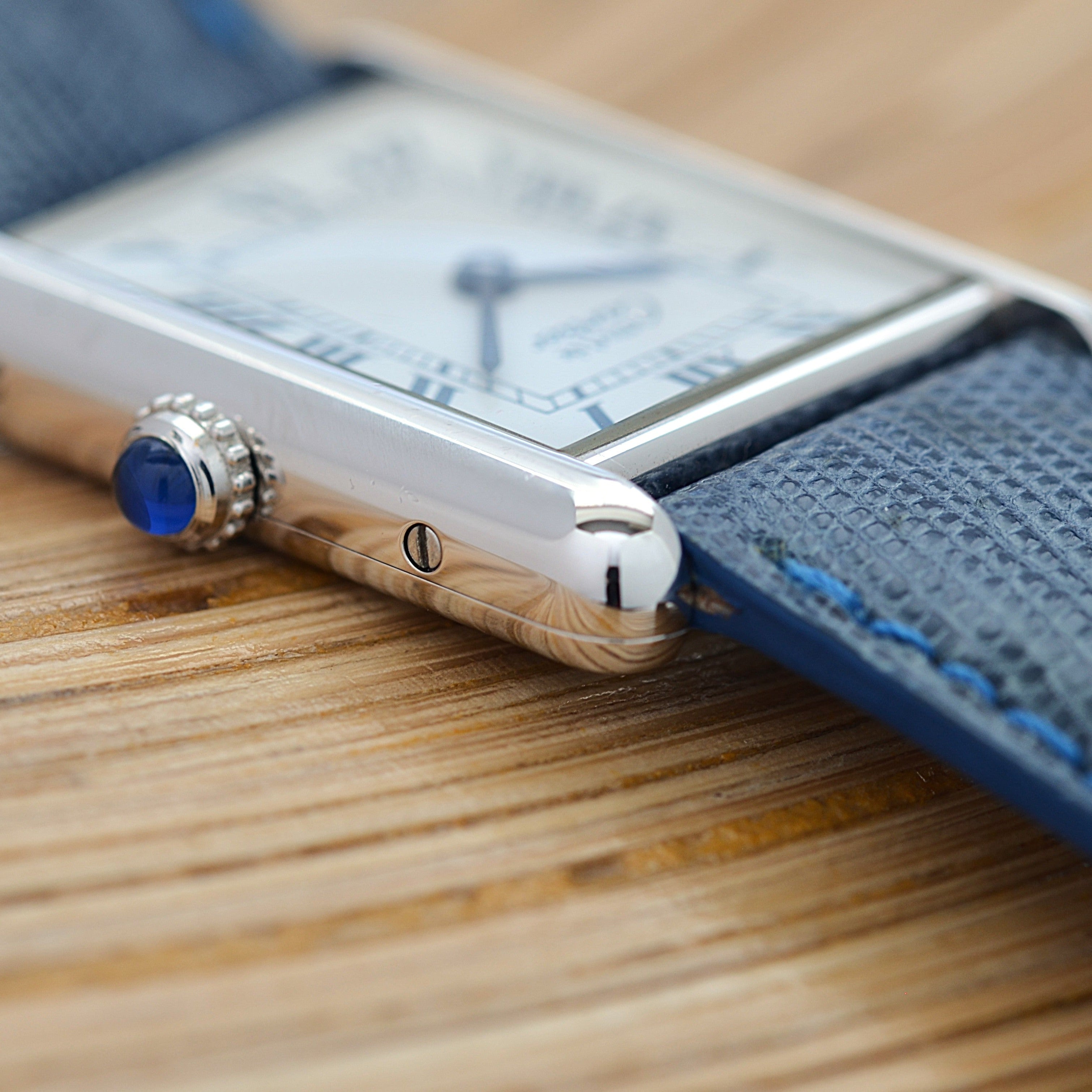 【Cartier】カルティエ マストタンクLM シルバー 純正Dバックル付き デッドストック