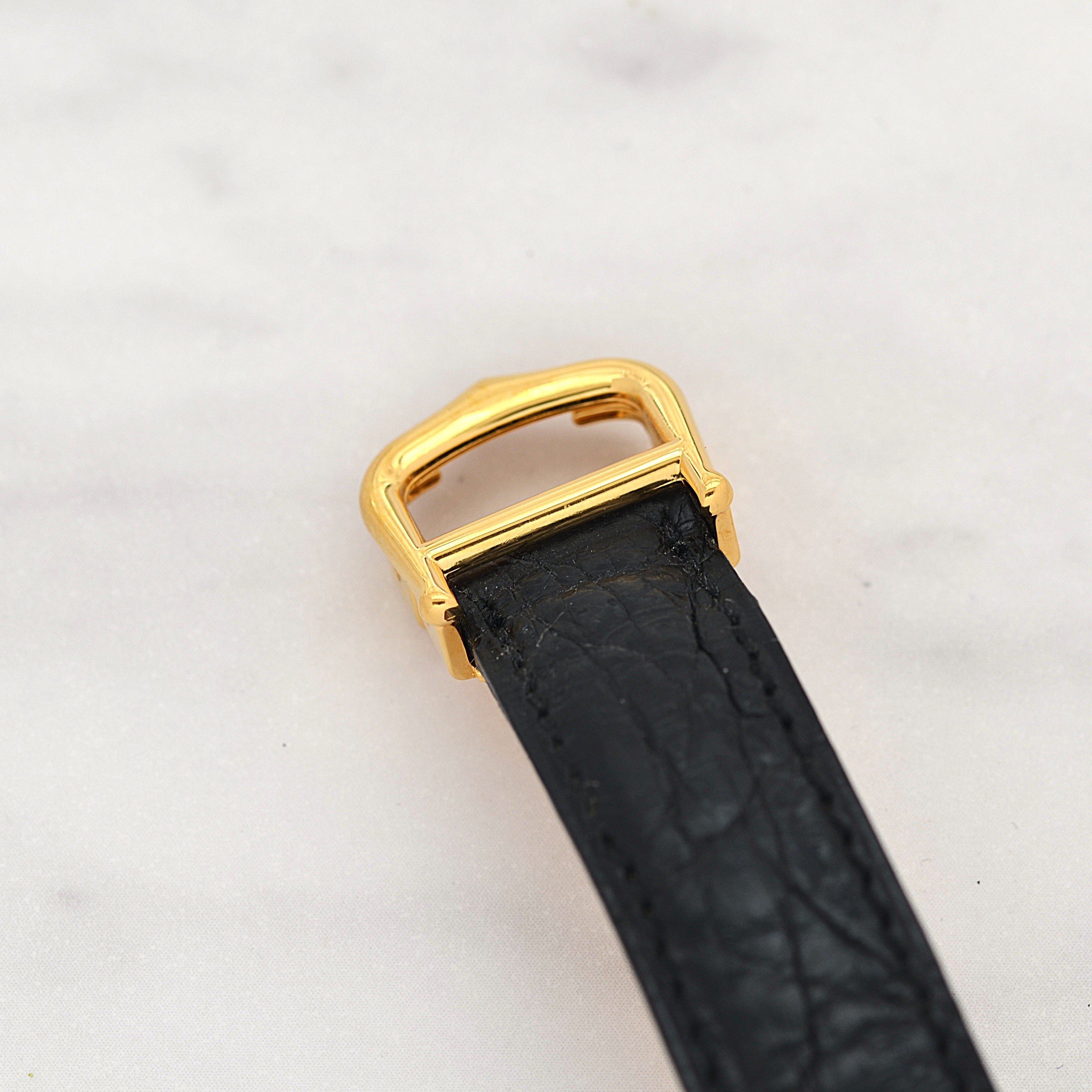 【Cartier】カルティエ マストタンク SM アラビア 純正Dバックル付き デッドストック