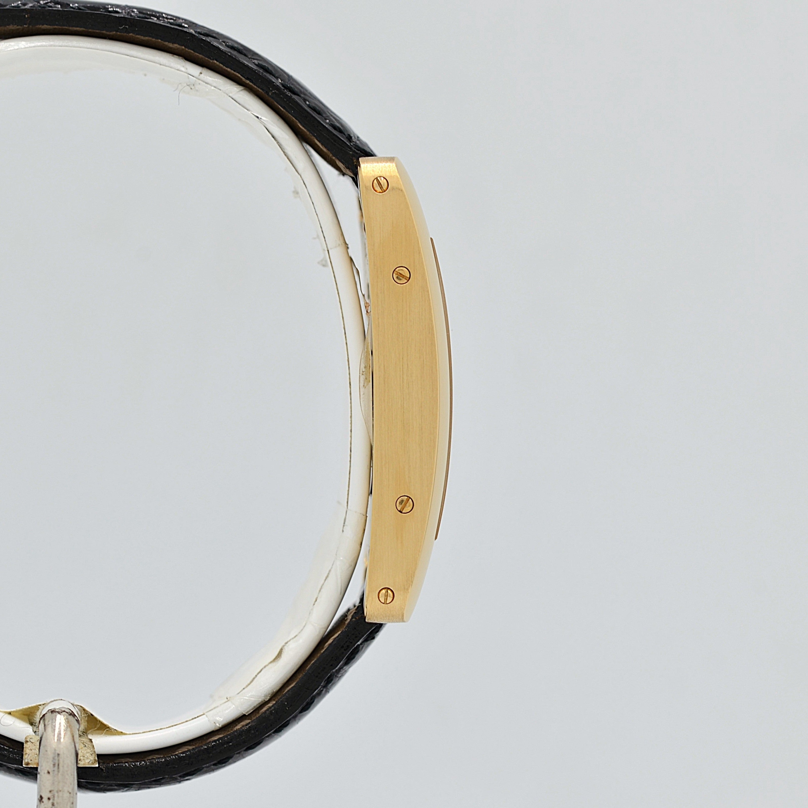 【Cartier】カルティエ タンクアメリカン SM 18KYG 付属品完備 デッドストック カルティエコンプリートサービス済み