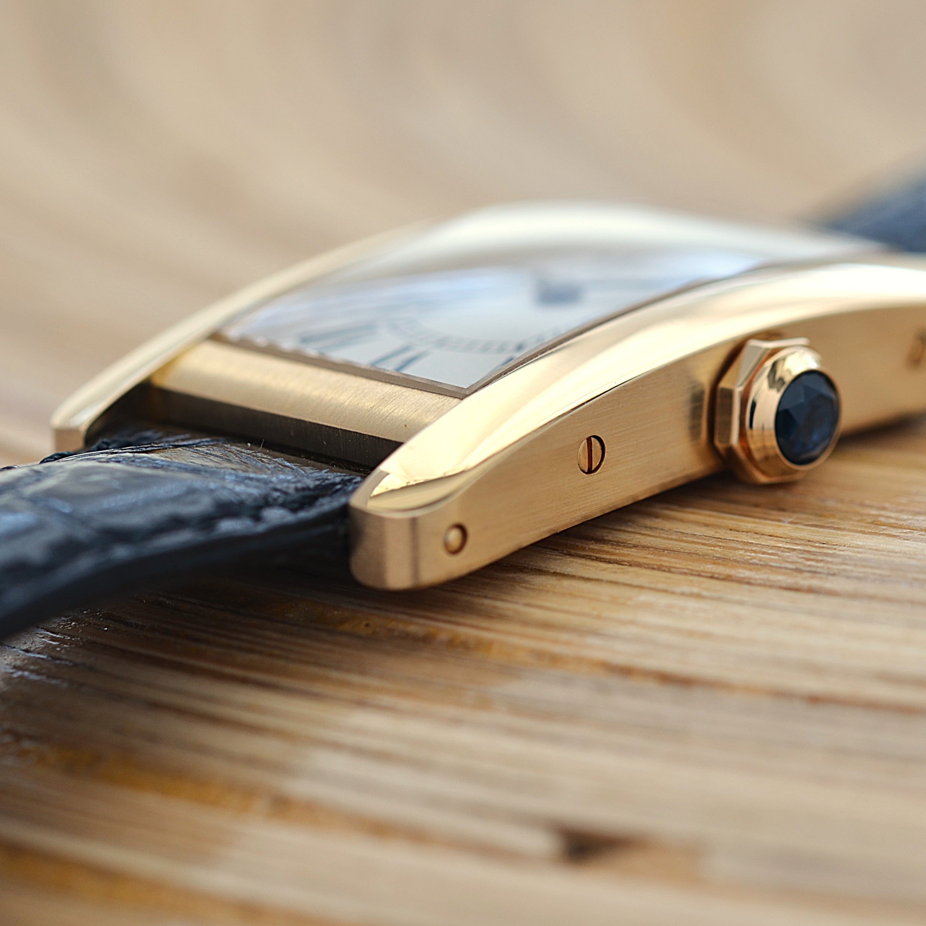 【Cartier】カルティエ タンクアメリカン SM 18KYG 付属品完備 デッドストック カルティエコンプリートサービス済み