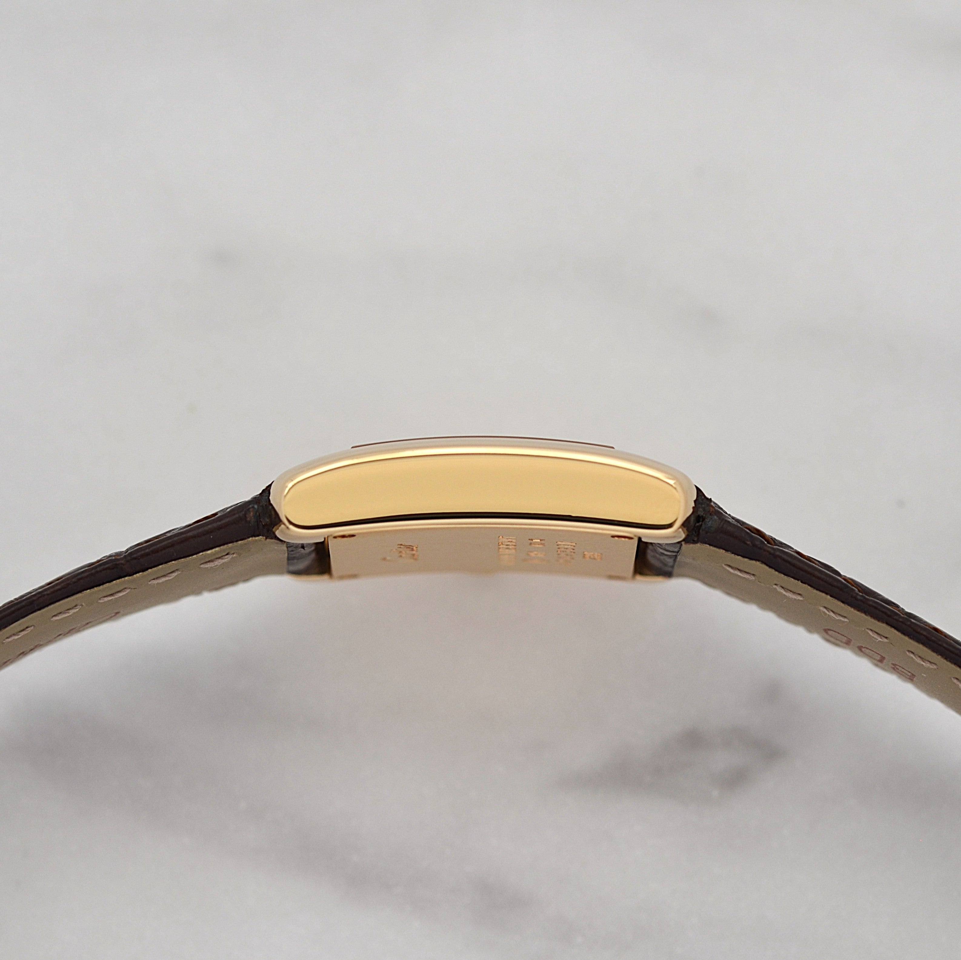 【Cartier】カルティエ タンクフランセーズ SM 18KYG 付属品完備 カルティエコンプリートサービス済み