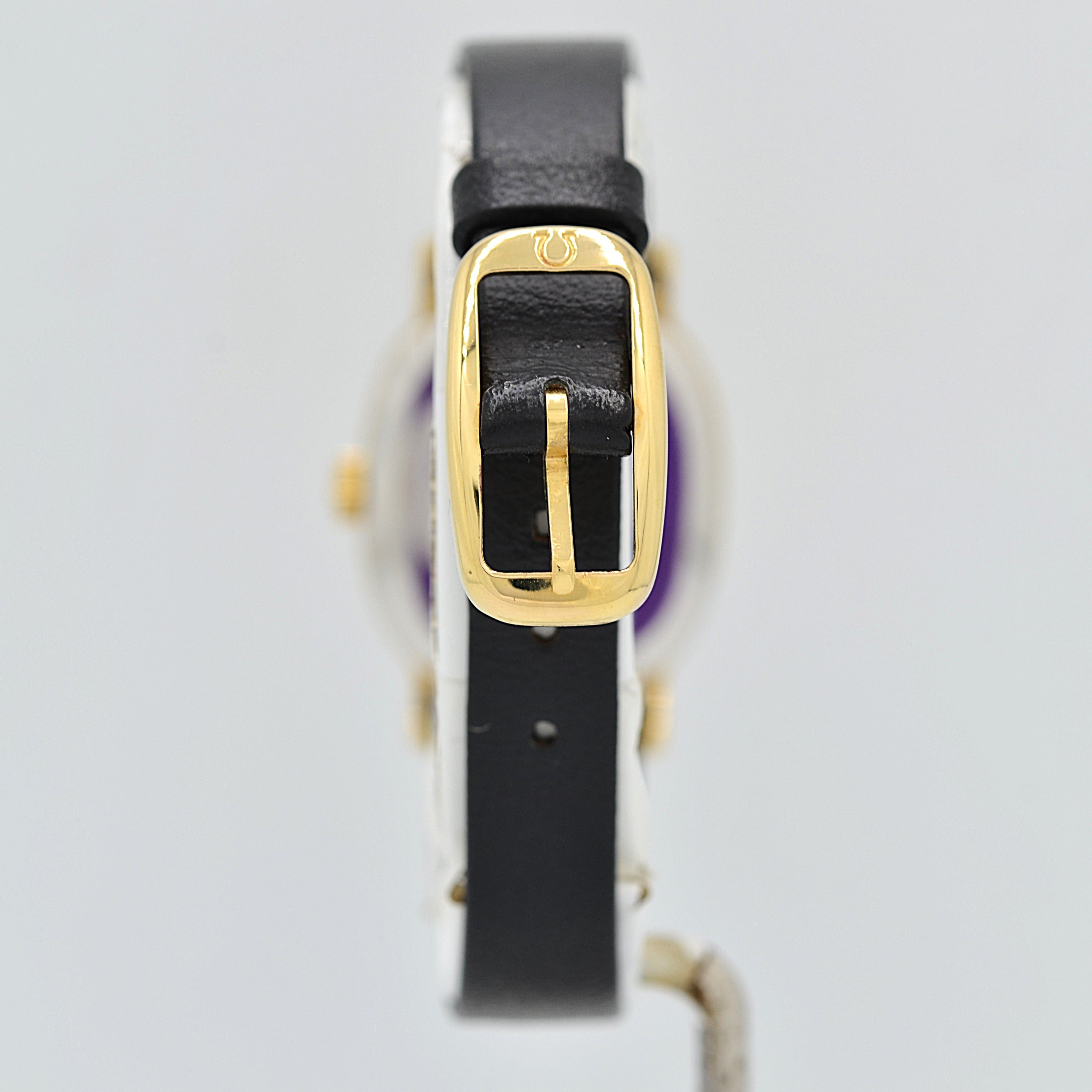 【OMEGA】オメガ デヴィル GP オーバル Gold 純正尾錠付き デッドストック