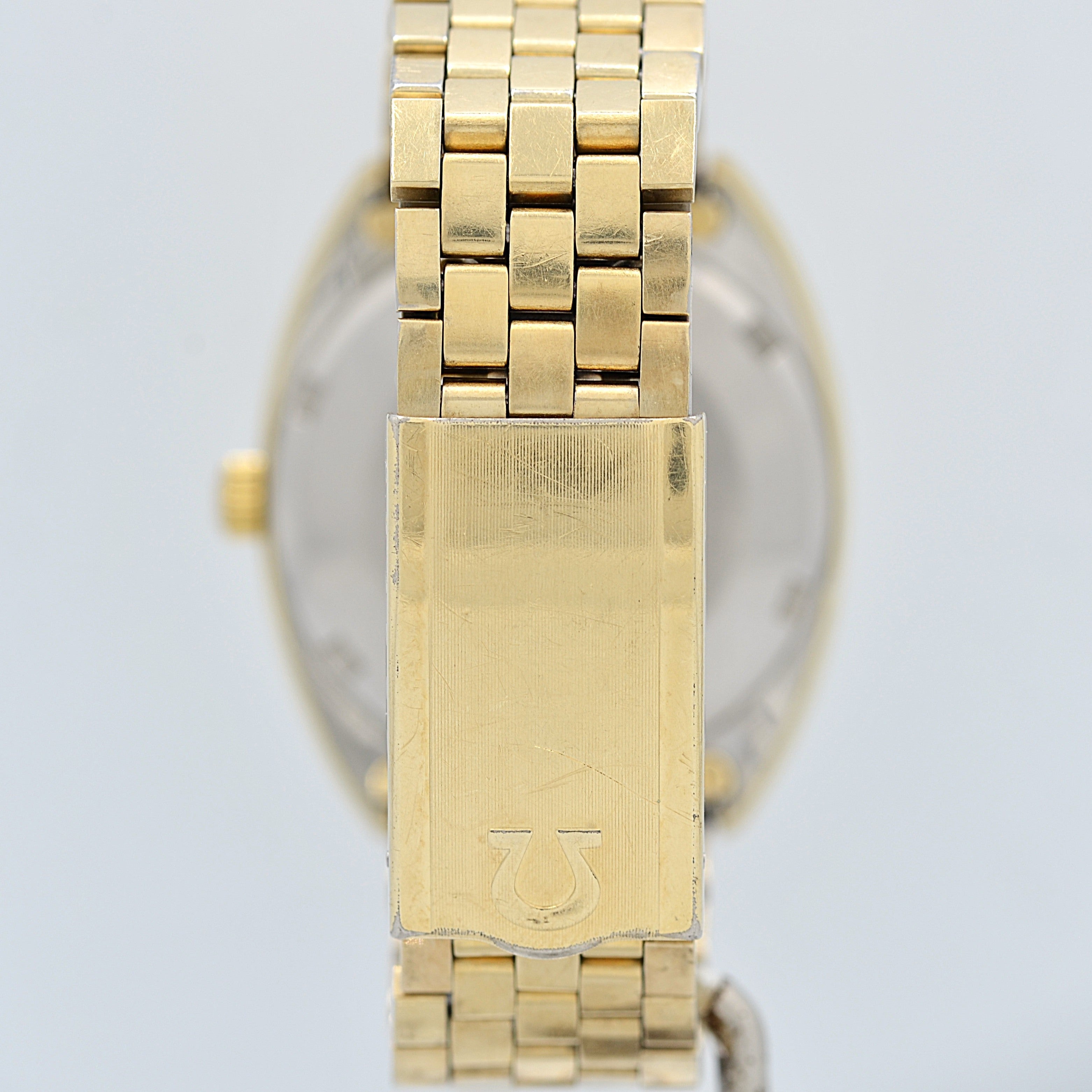 【OMEGA】オメガ コンステレーションデイト Cライン Gold bark dial