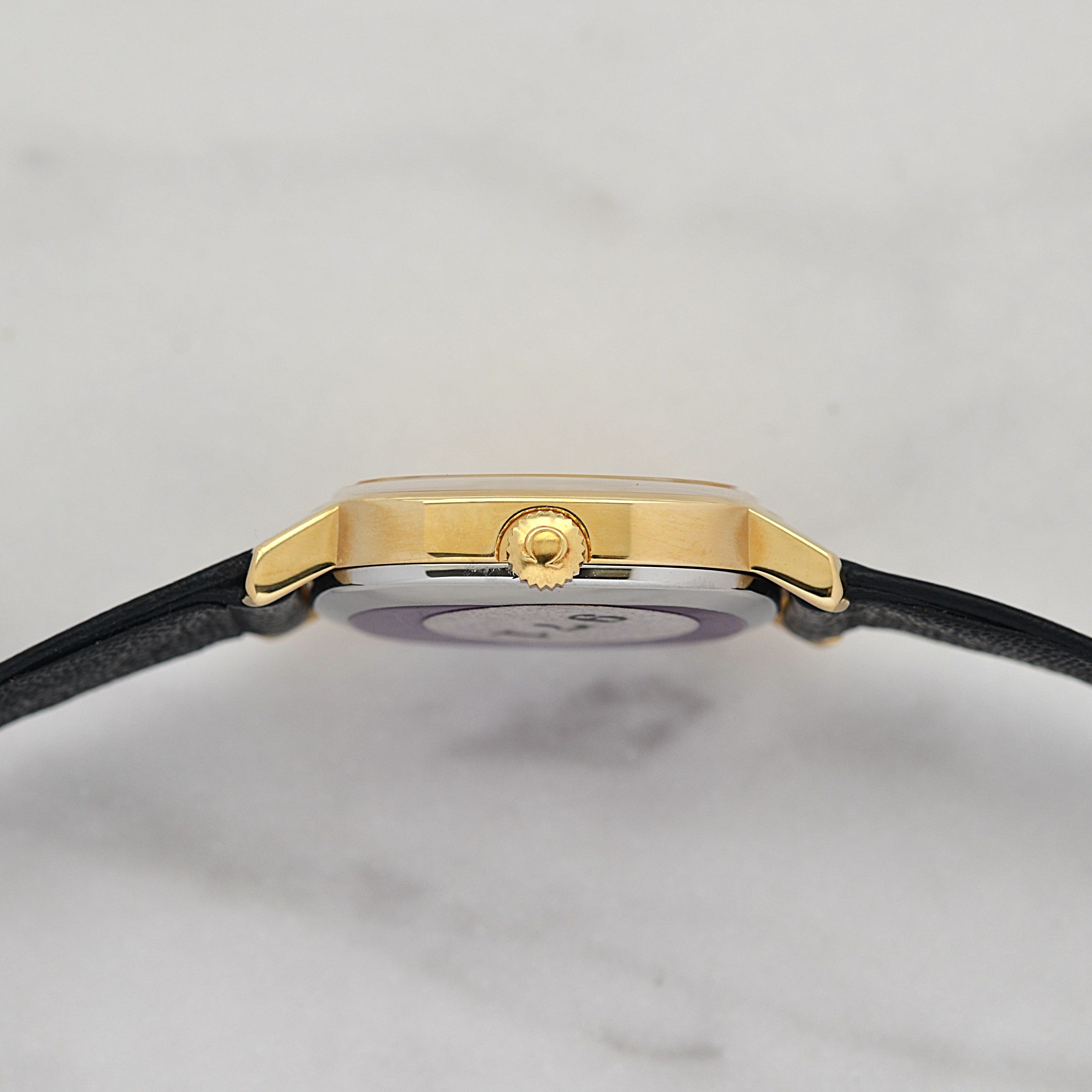 【OMEGA】オメガ デヴィル GP オーバル Gold 純正尾錠付き デッドストック