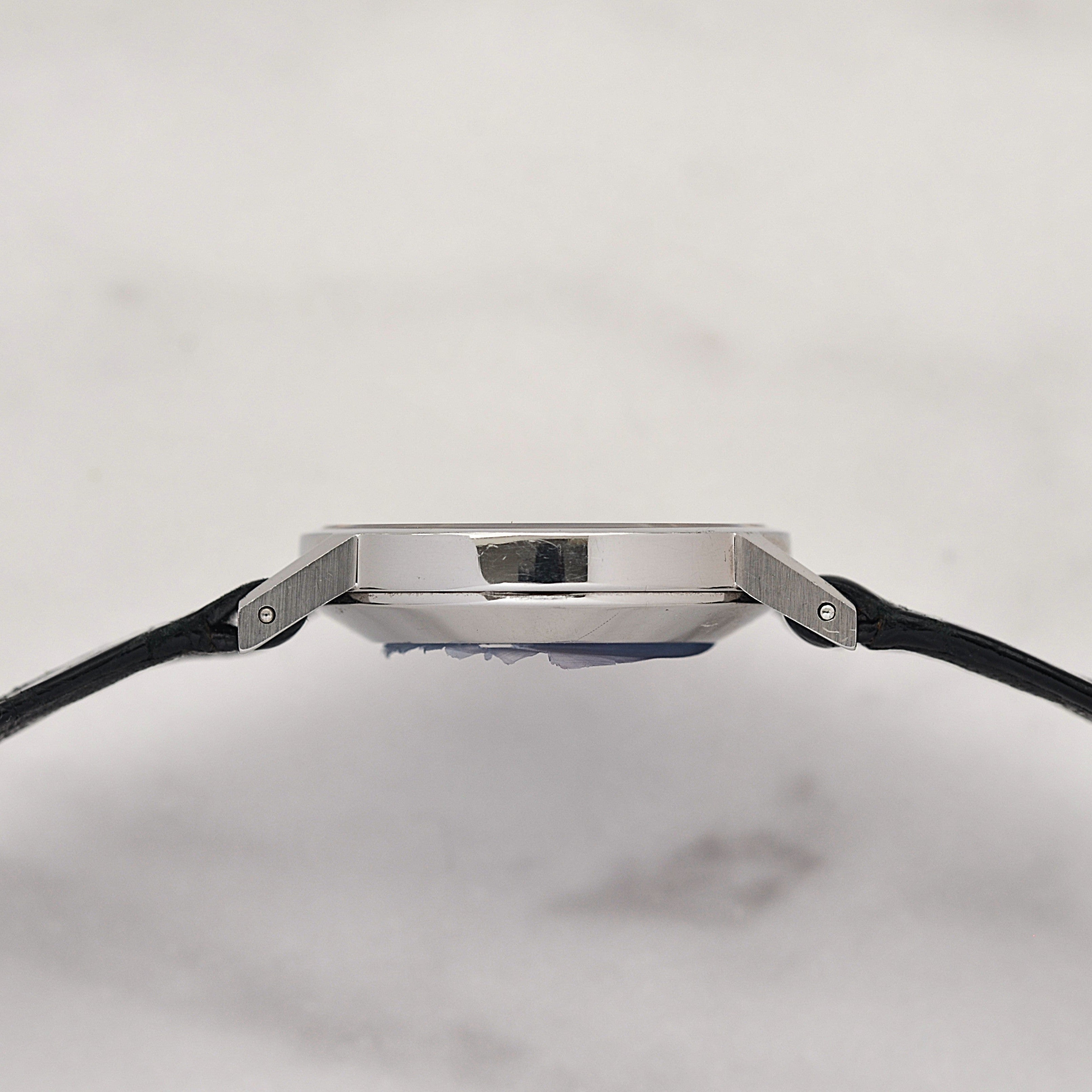【OMEGA】オメガ デヴィル SS ラウンド Silver 純正尾錠付き デッドストック