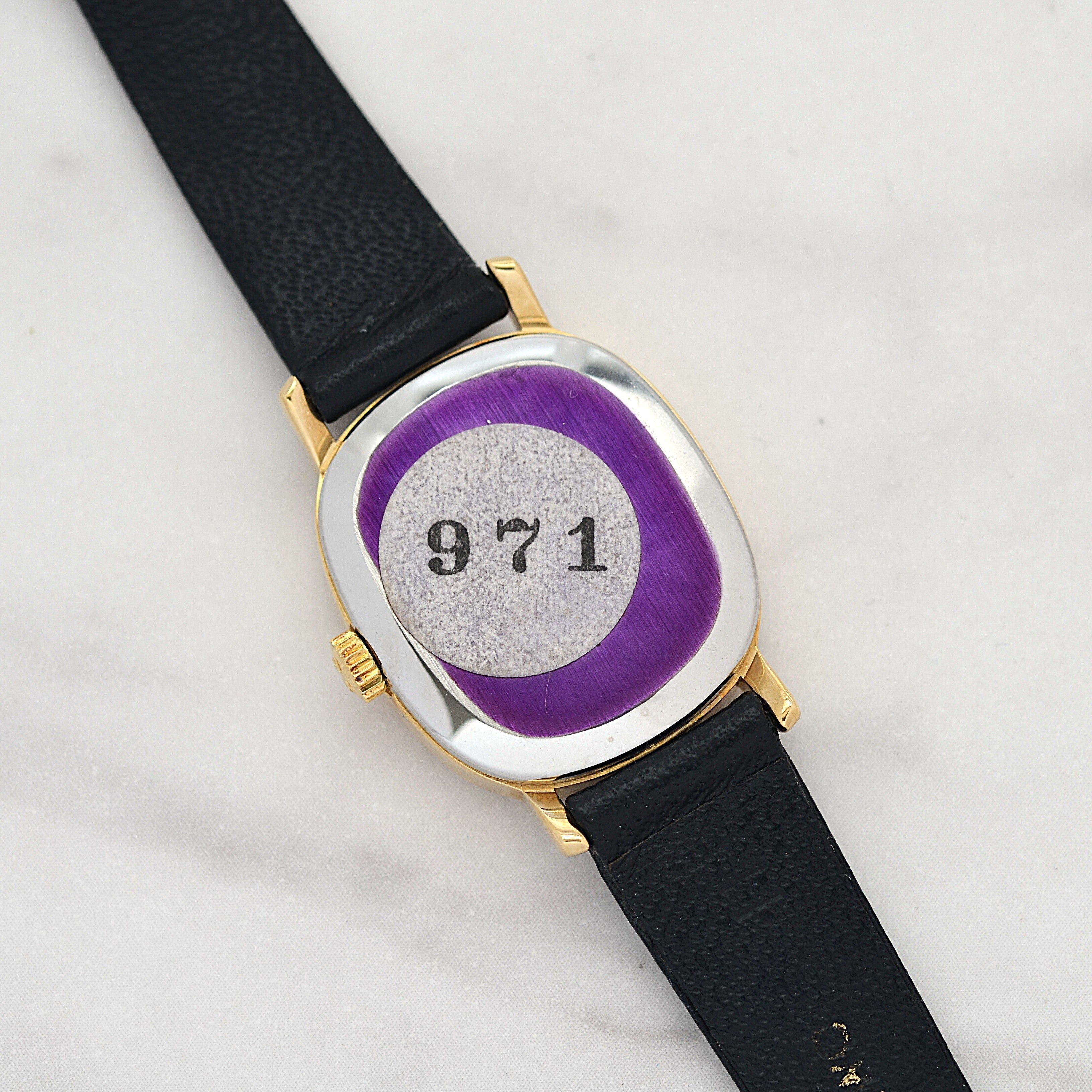 【OMEGA】オメガ デヴィル GP オーバル Gold 純正尾錠付き デッドストック