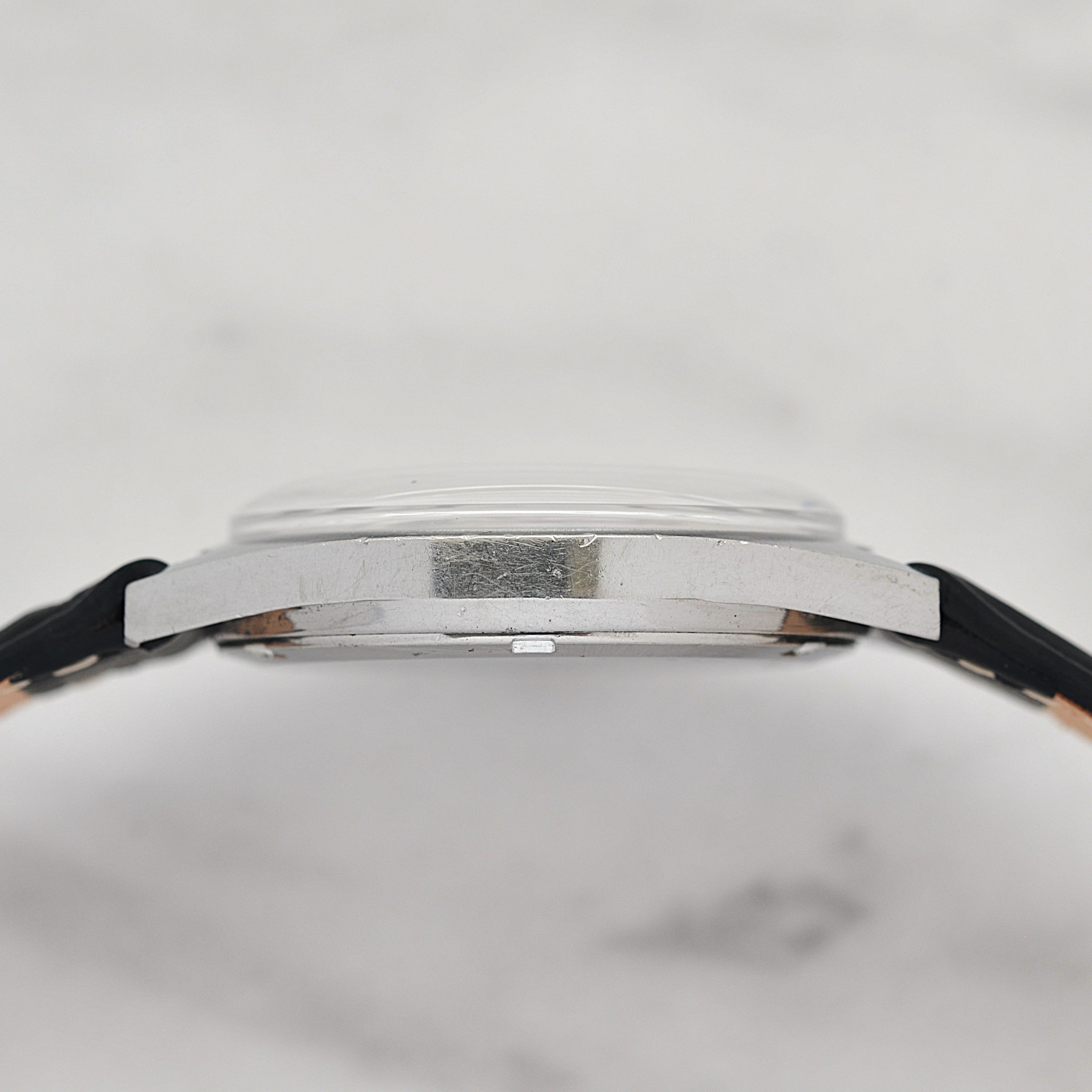 【OMEGA】オメガ ジュネーヴデイト SS Navy dial 純正尾錠付き