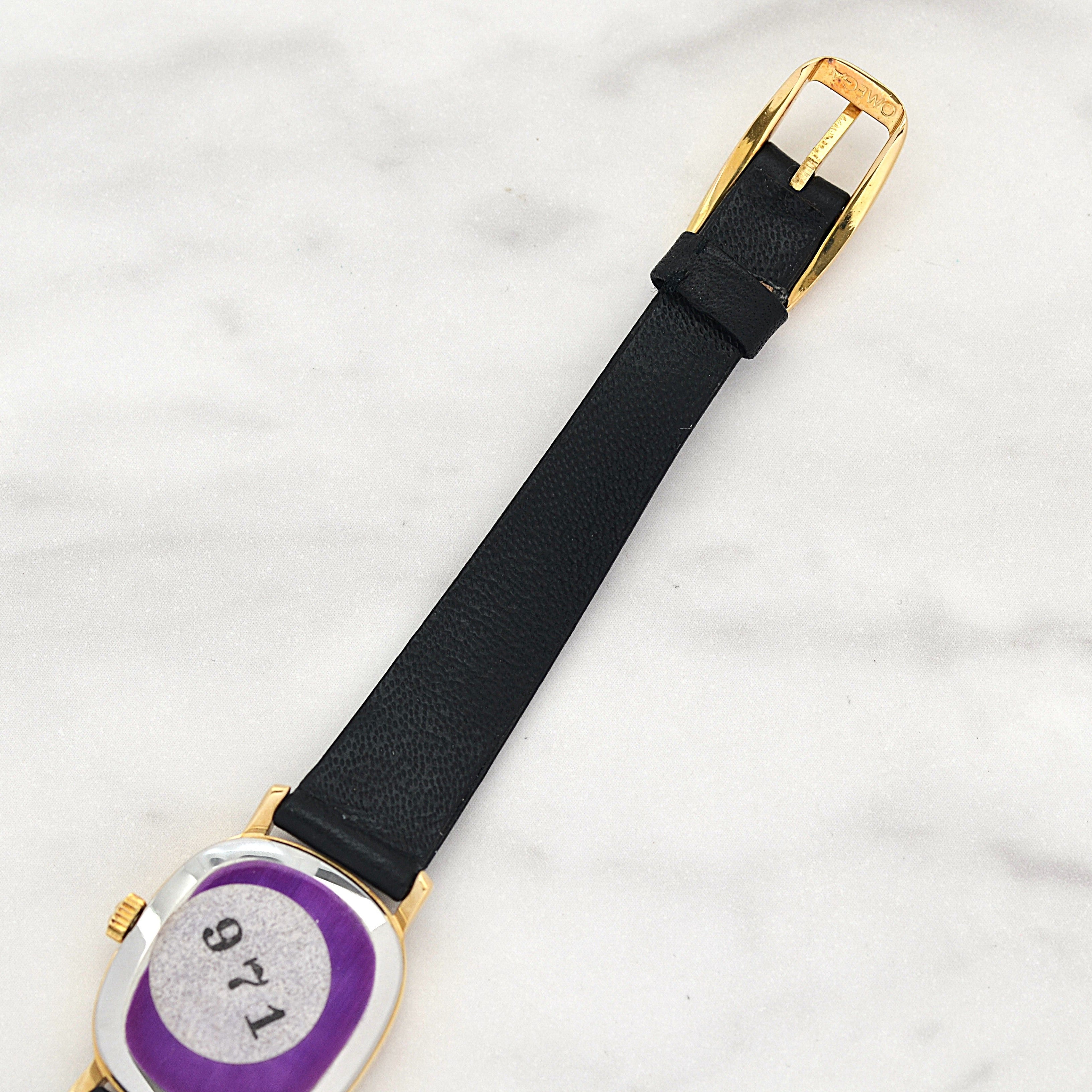 【OMEGA】オメガ デヴィル GP オーバル Gold 純正尾錠付き デッドストック