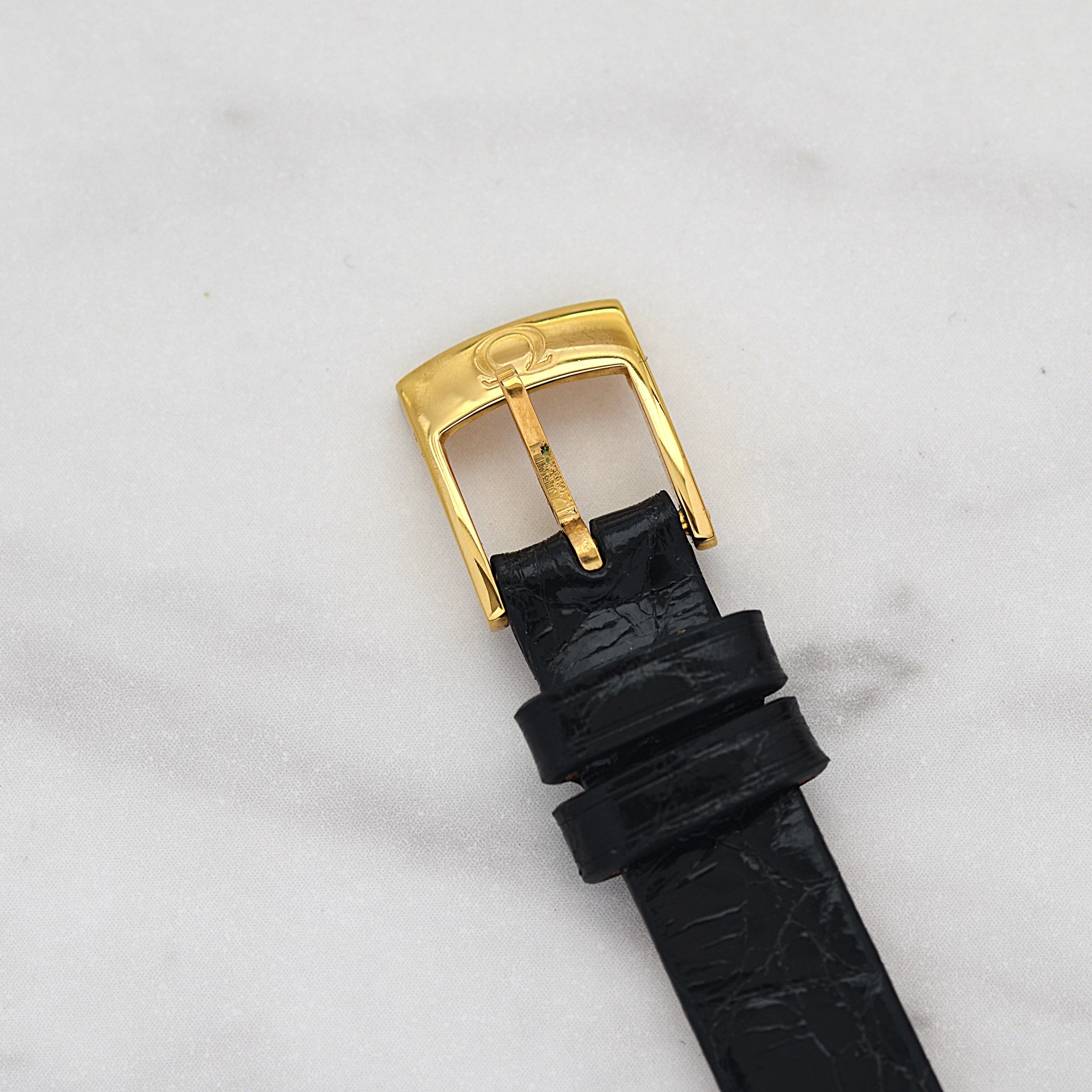 【OMEGA】オメガ ジュネーヴ GP ミニオーバル Gold 純正尾錠付き デッドストック