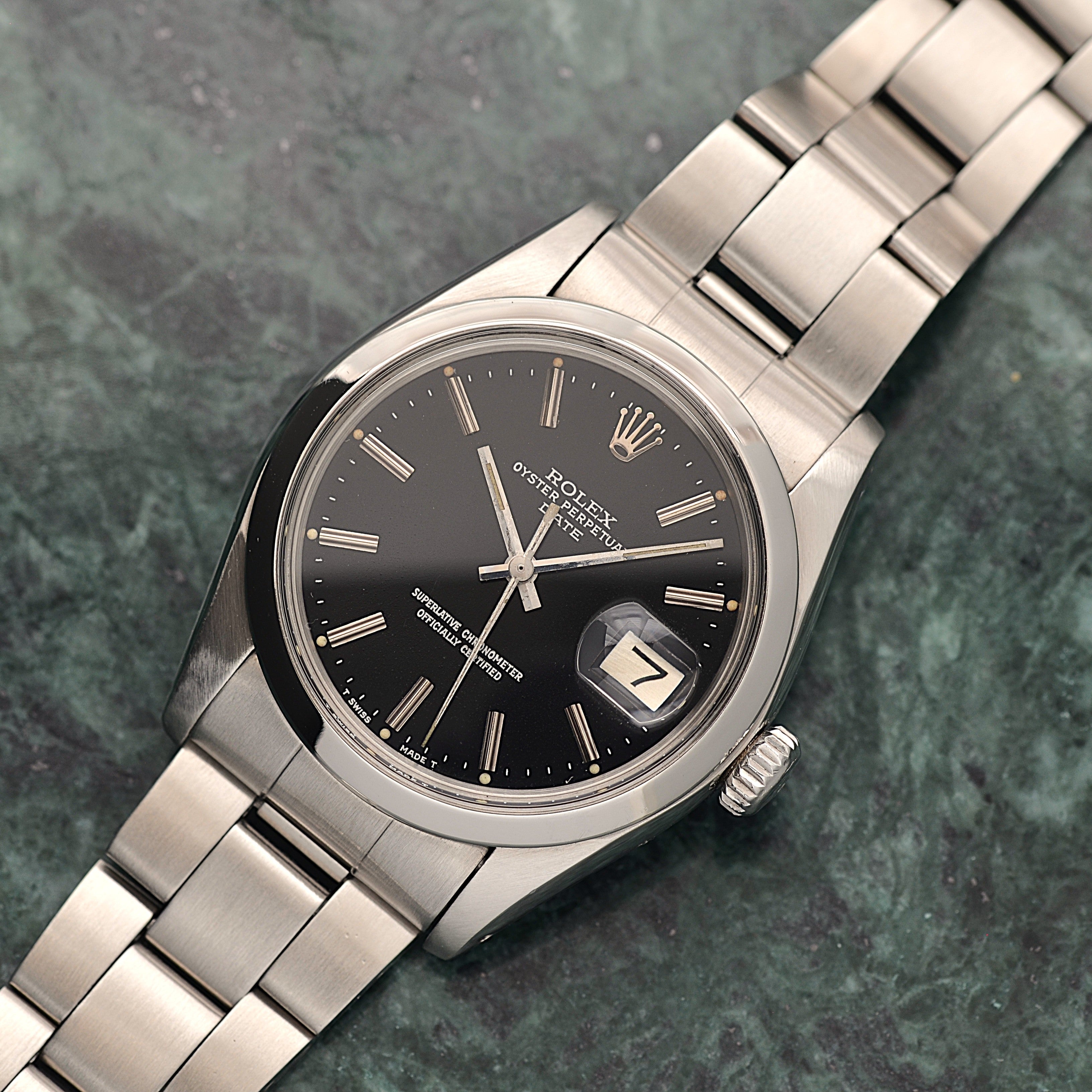 【ROLEX 】ロレックス パーペチュアルデイト Ref.1500 Black 1977年製