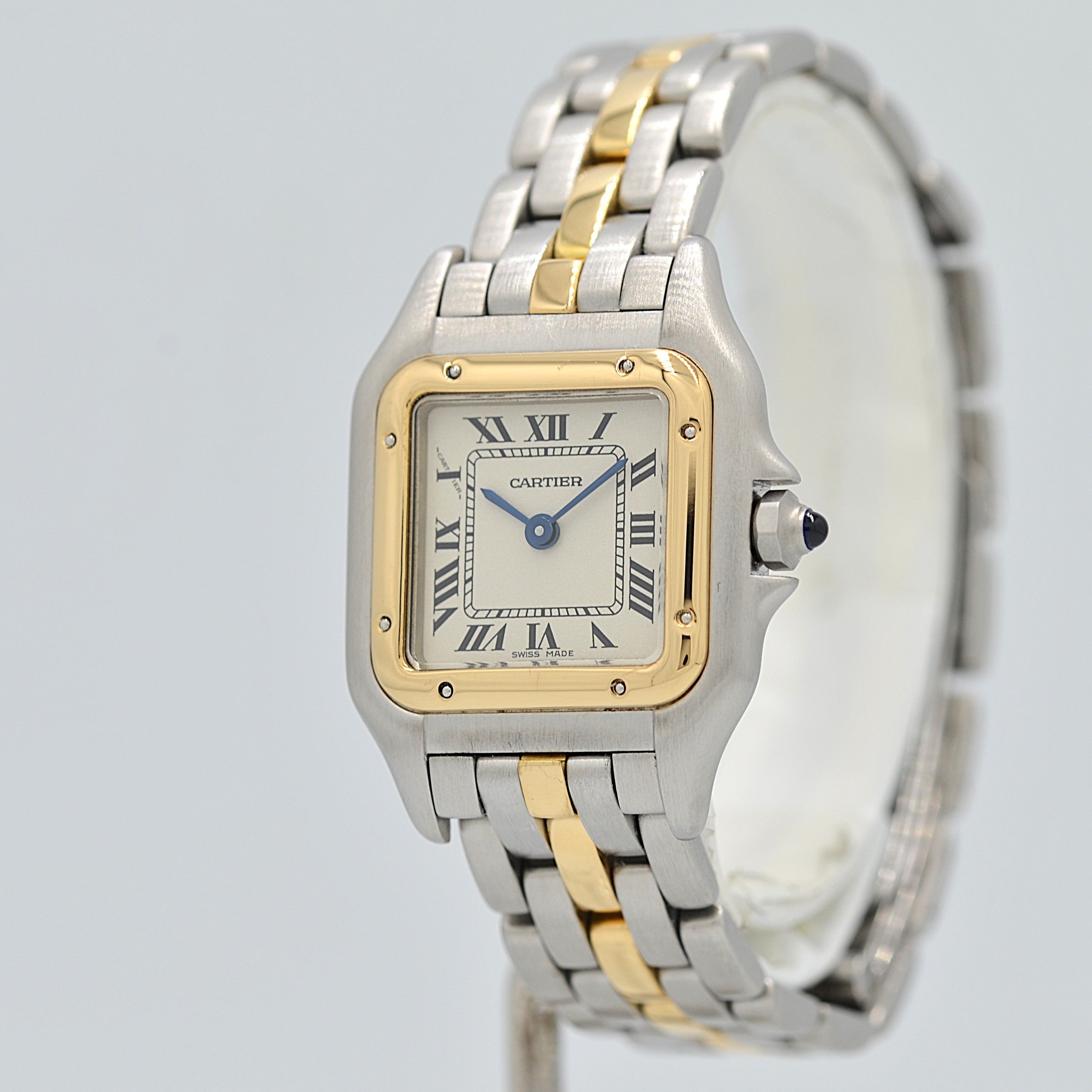【Cartier】カルティエ パンテールSM 1ロウ 18KYG×SS カルティエコンプリートサービス済み