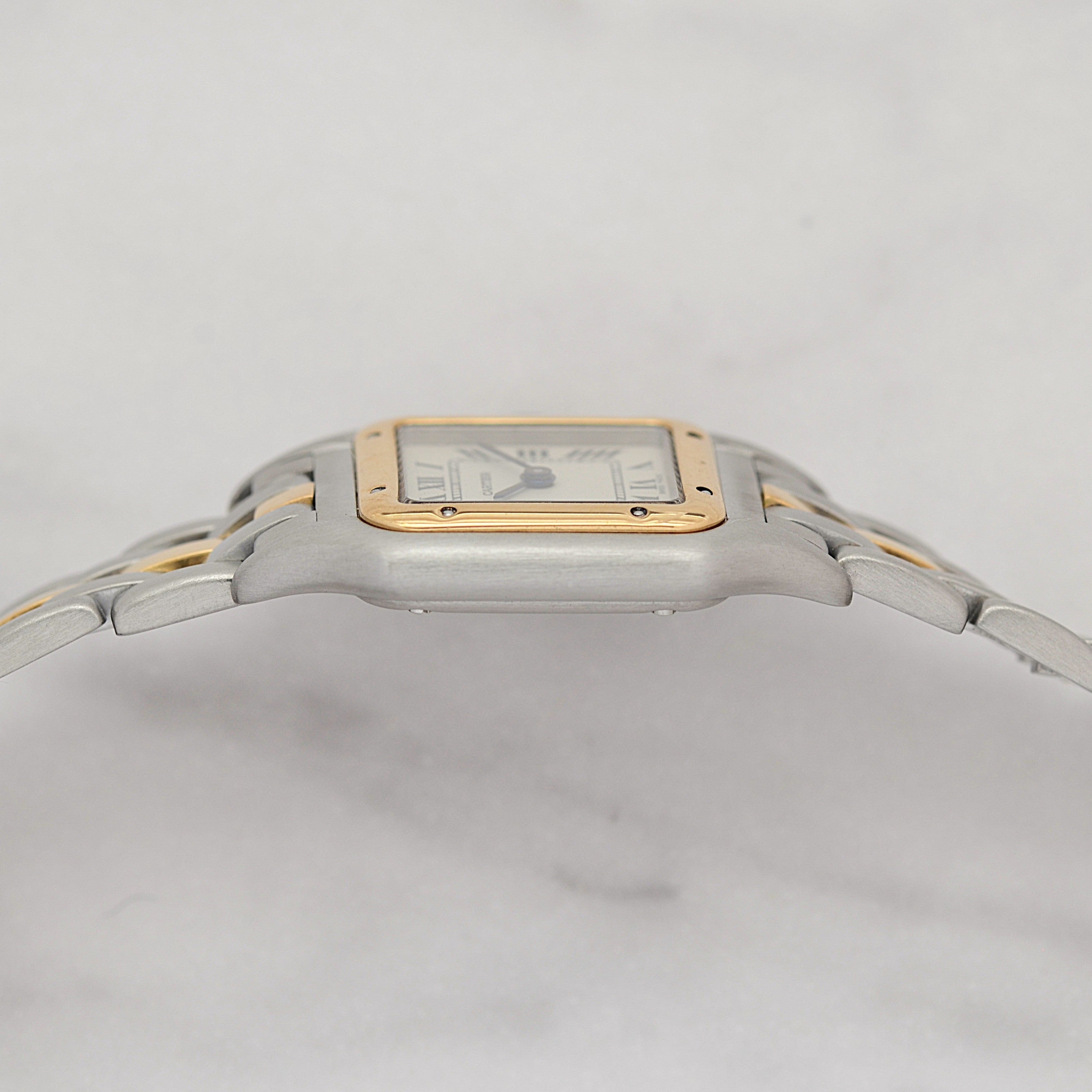 【Cartier】カルティエ パンテールSM 1ロウ 18KYG×SS カルティエコンプリートサービス済み