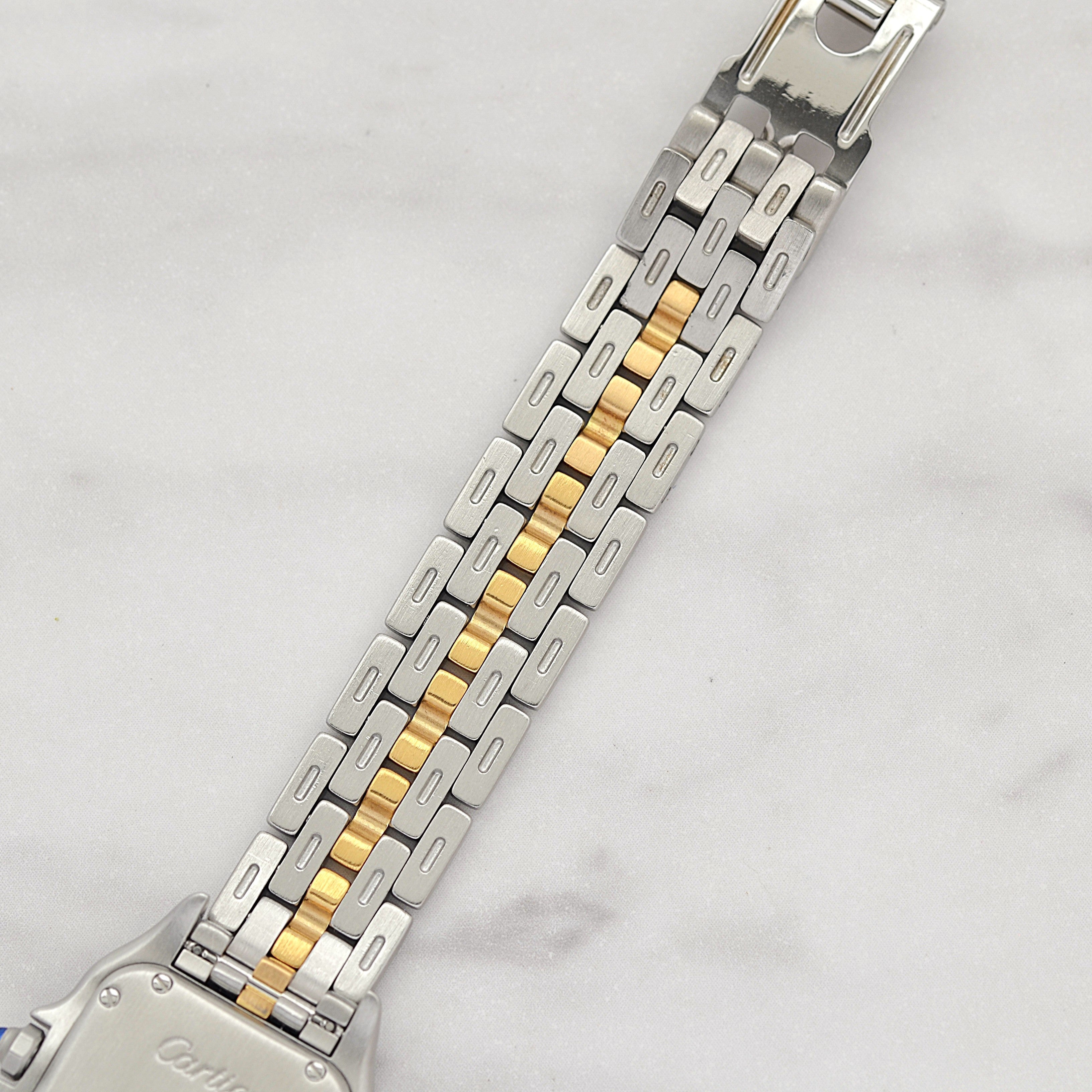 【Cartier】カルティエ パンテールSM 1ロウ 18KYG×SS カルティエコンプリートサービス済み