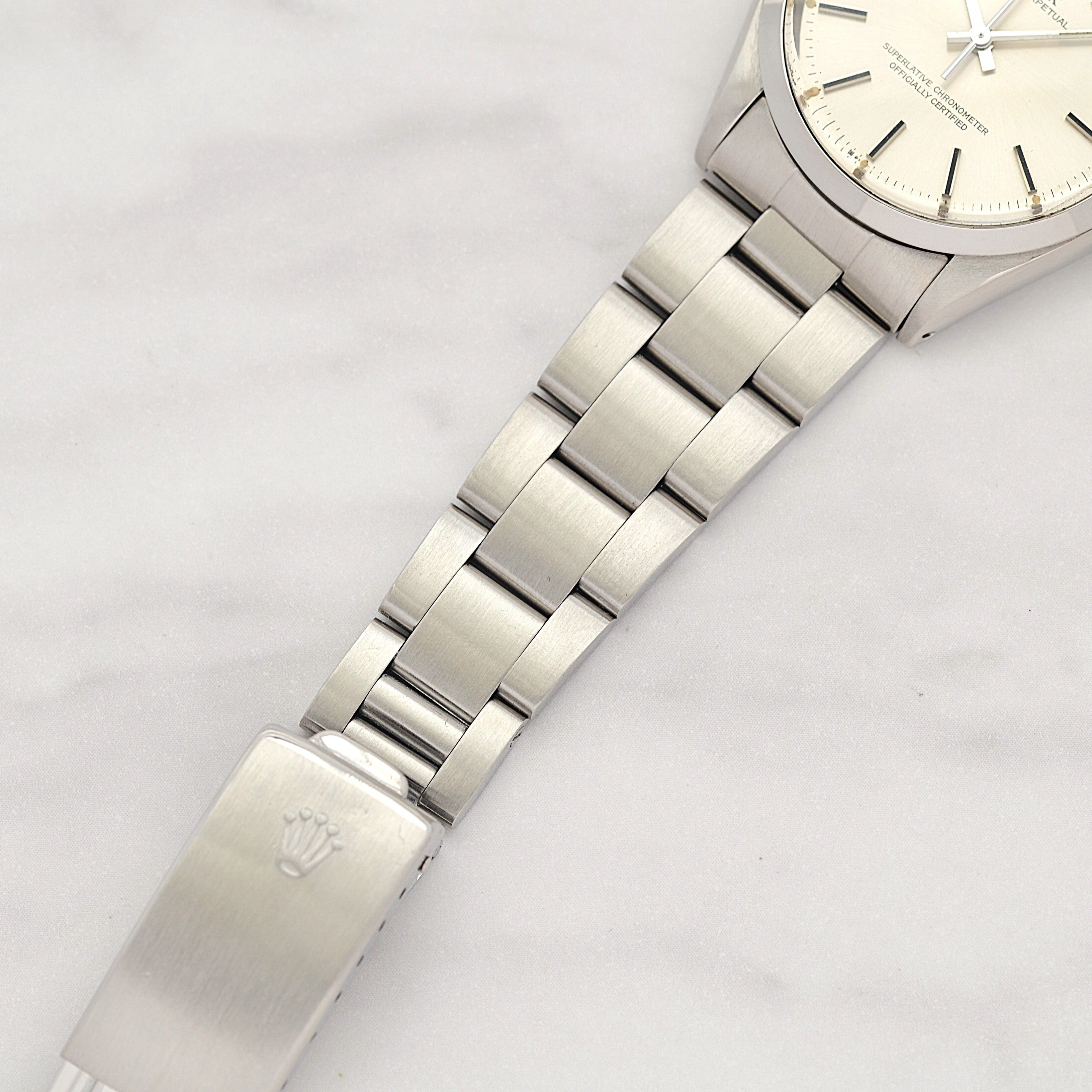 【ROLEX 】ロレックス オイスターパーペチュアル Ref.1002 Silver 1983年製