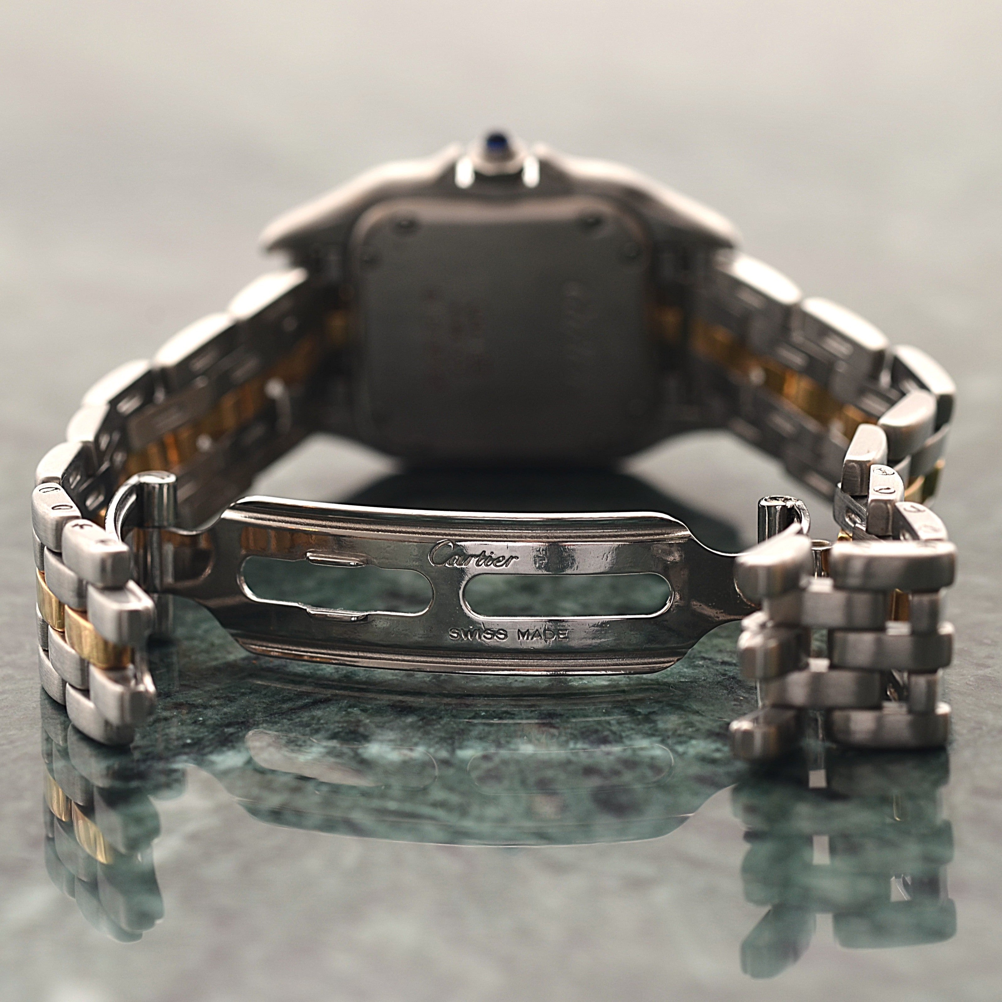 【Cartier】カルティエ パンテールSM 1ロウ 18KYG×SS カルティエコンプリートサービス済み