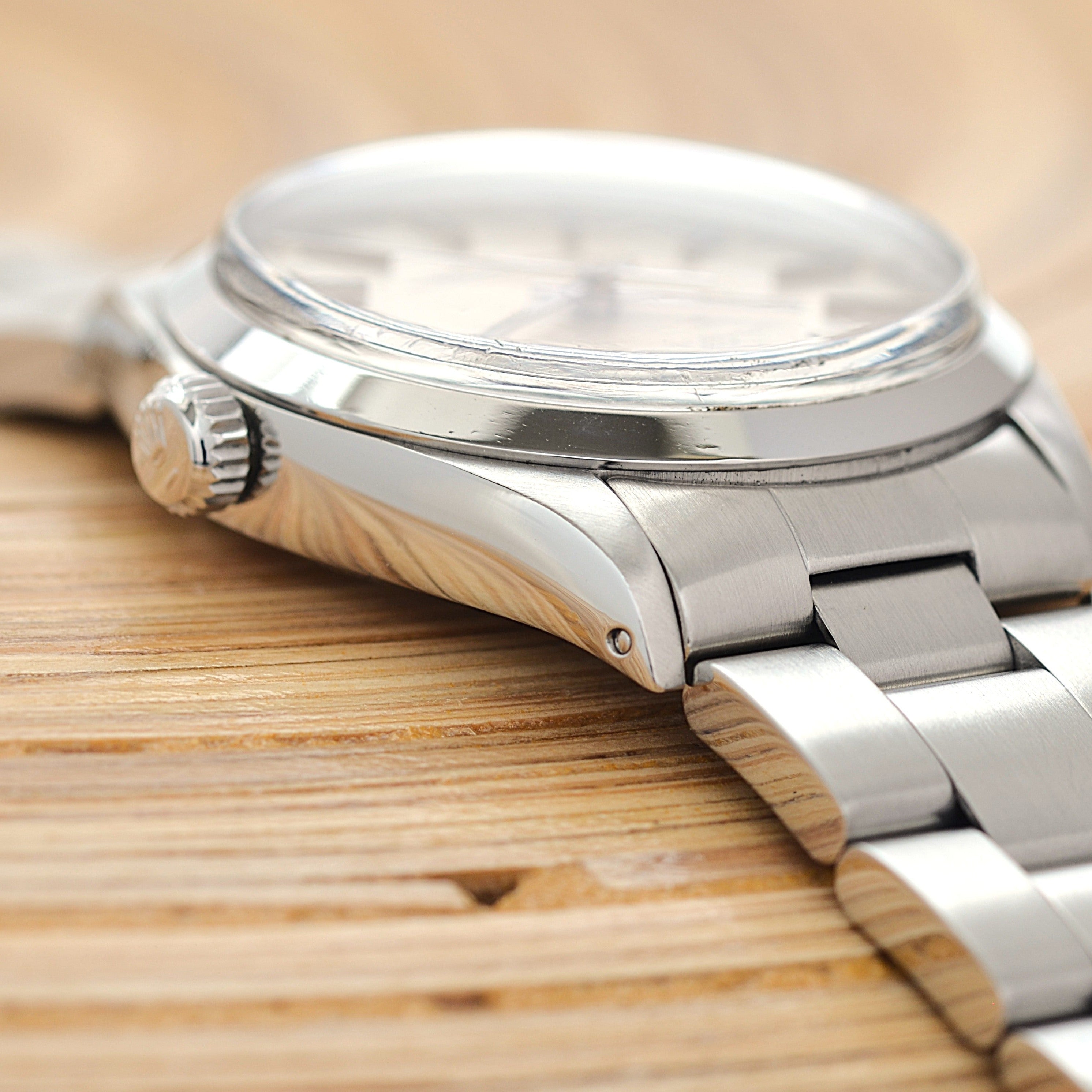 【ROLEX 】ロレックス オイスターパーペチュアル Ref.1002 Silver 1983年製
