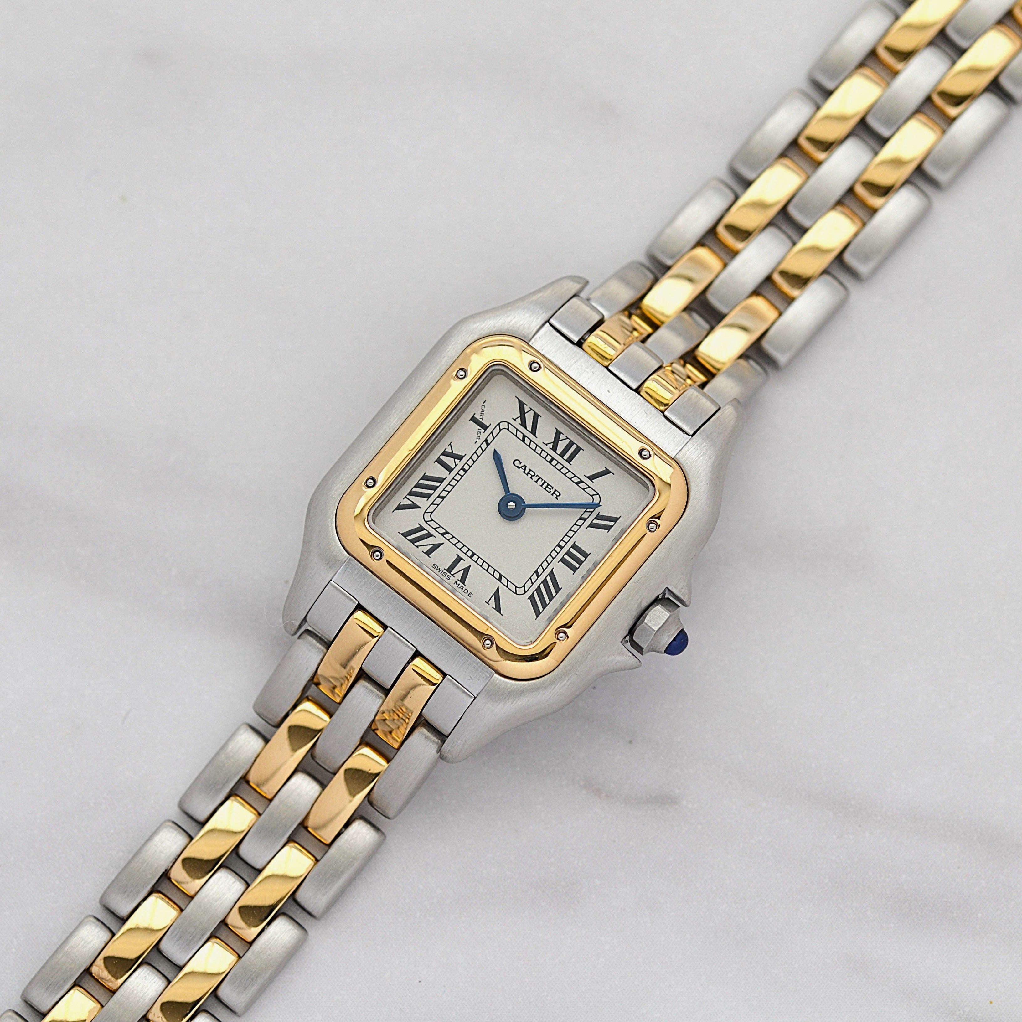 【Cartier】 Cartier Panthère SM 2rangs 18KYG x SS, Cartier Complete Service Performed