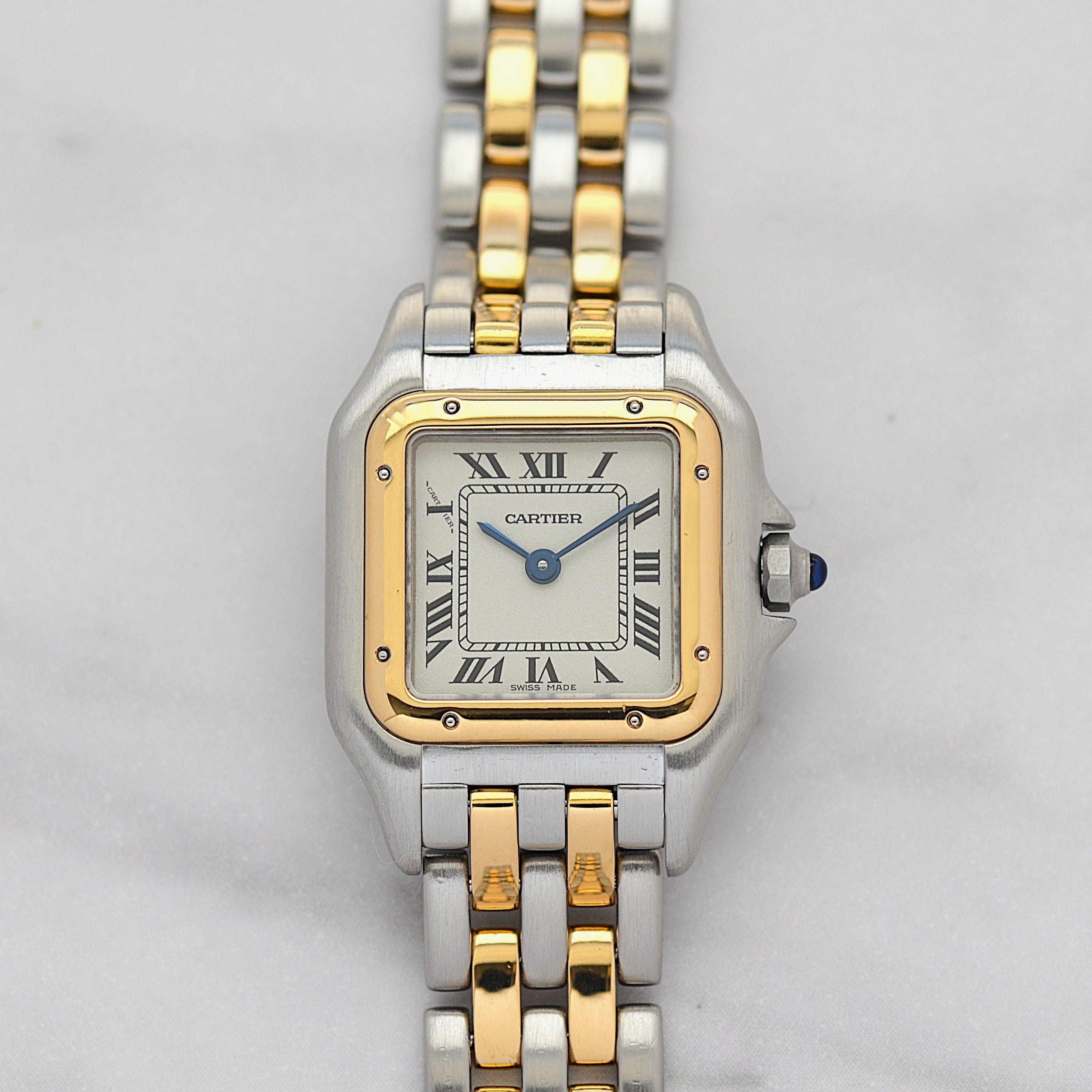 【Cartier】 Cartier Panthère SM 2rangs 18KYG x SS, Cartier Complete Service Performed