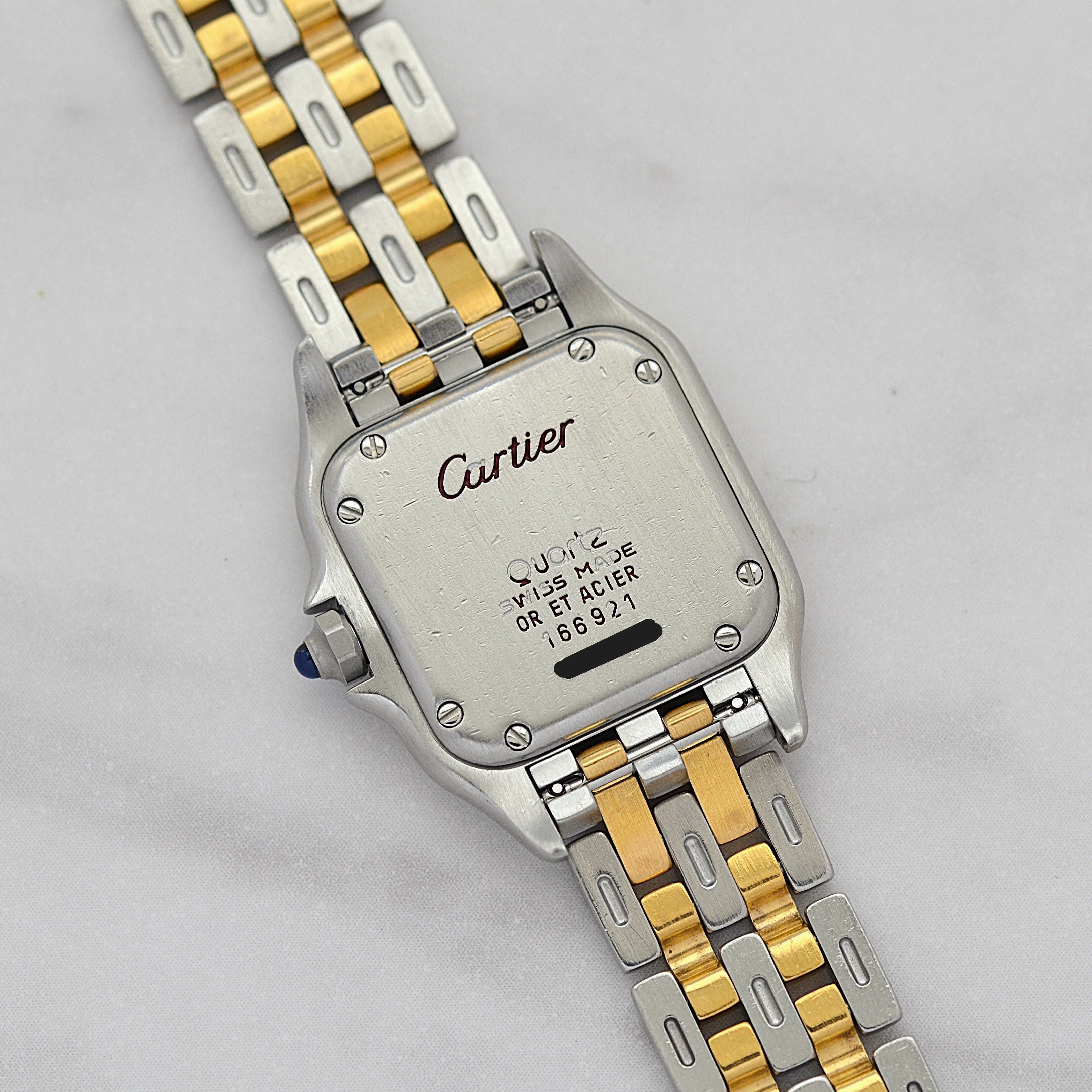 【Cartier】 Cartier Panthère SM 2rangs 18KYG x SS, Cartier Complete Service Performed