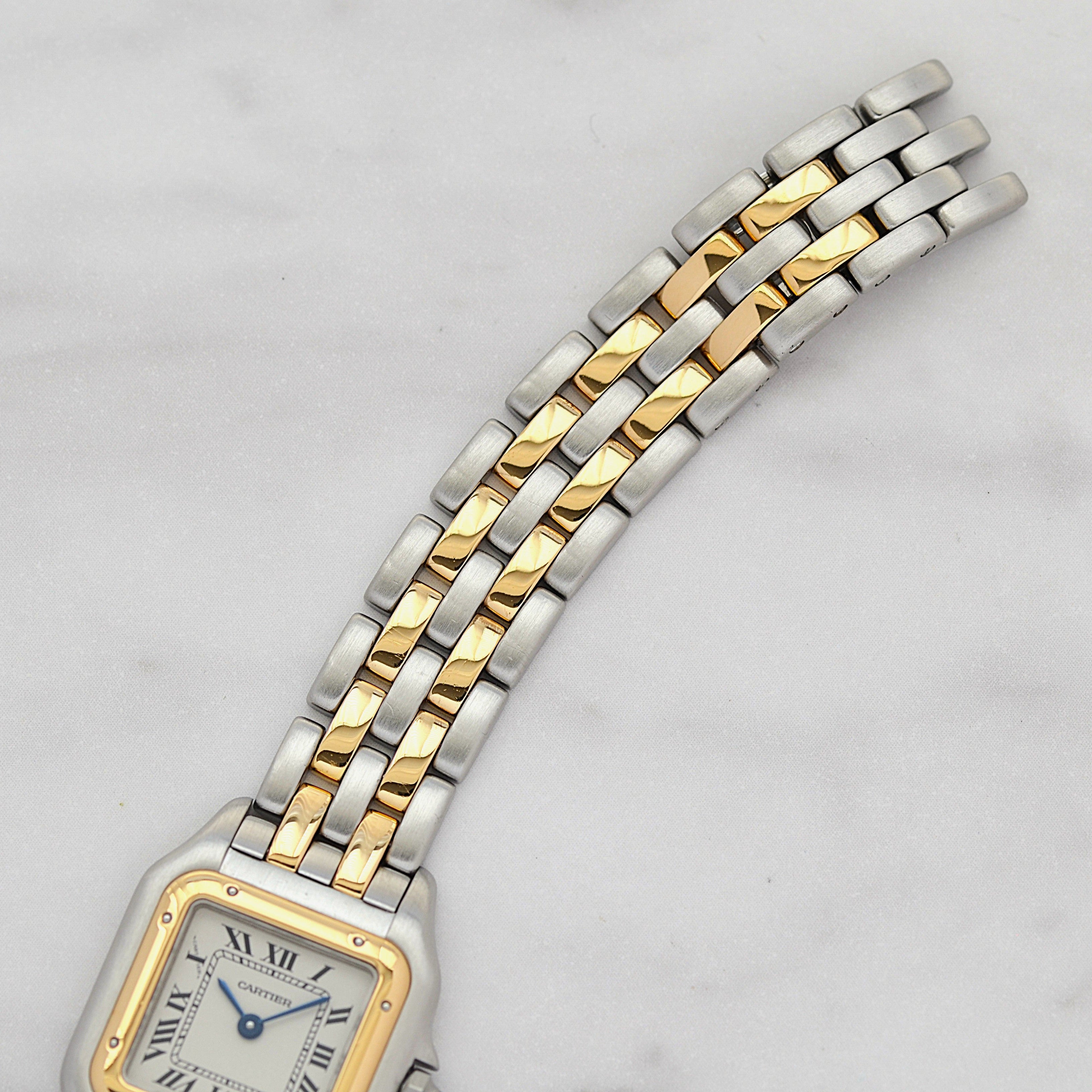 【Cartier】 Cartier Panthère SM 2rangs 18KYG x SS, Cartier Complete Service Performed