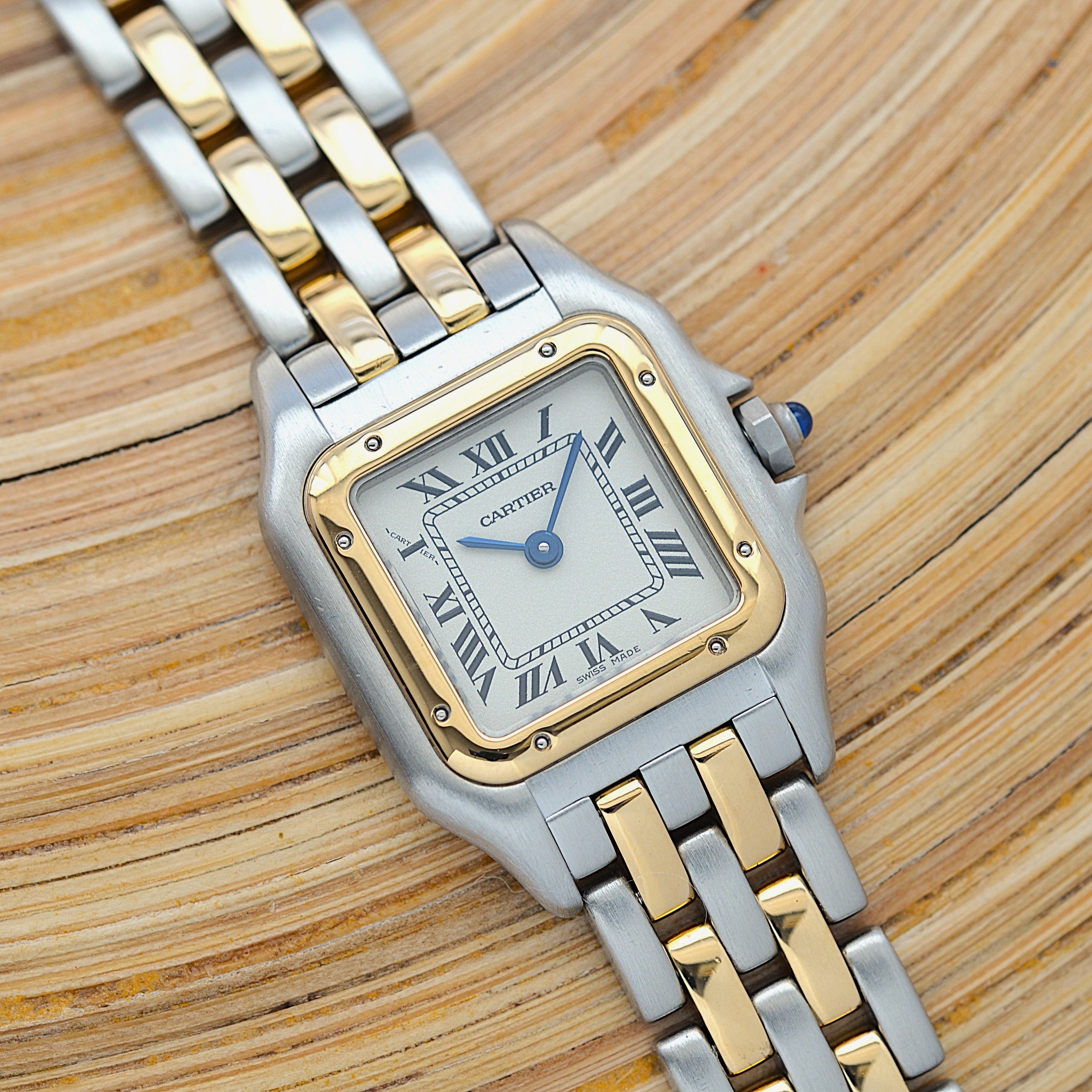 【Cartier】 Cartier Panthère SM 2rangs 18KYG x SS, Cartier Complete Service Performed