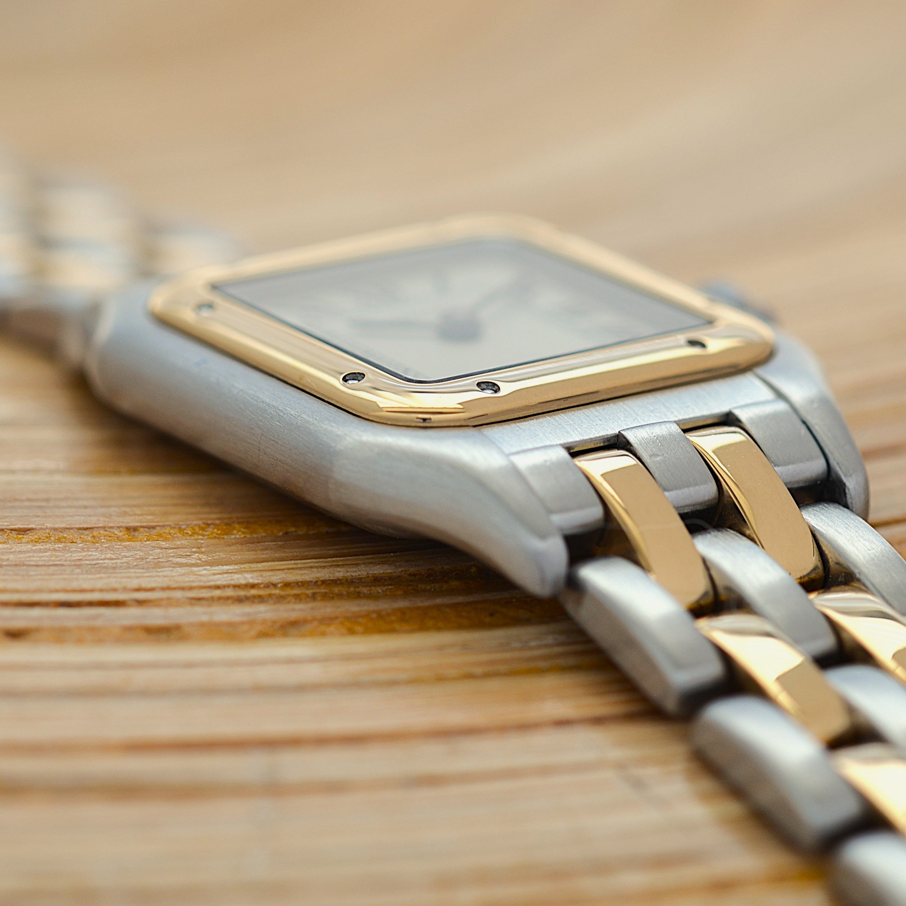 【Cartier】 Cartier Panthère SM 2rangs 18KYG x SS, Cartier Complete Service Performed