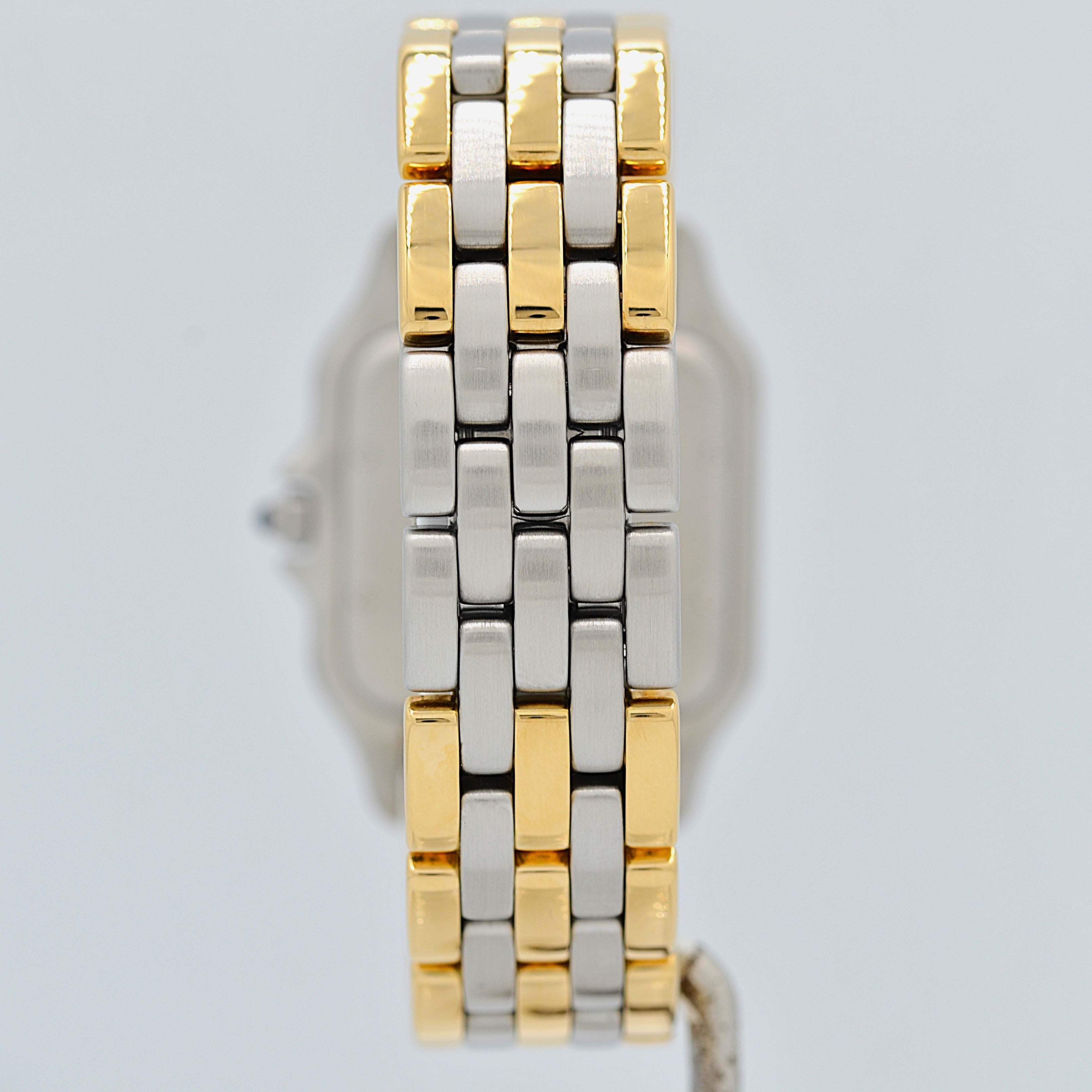 【Cartier】Cartier Panthère MM 3-Row 18K YG x SS, Cartier complete service performed