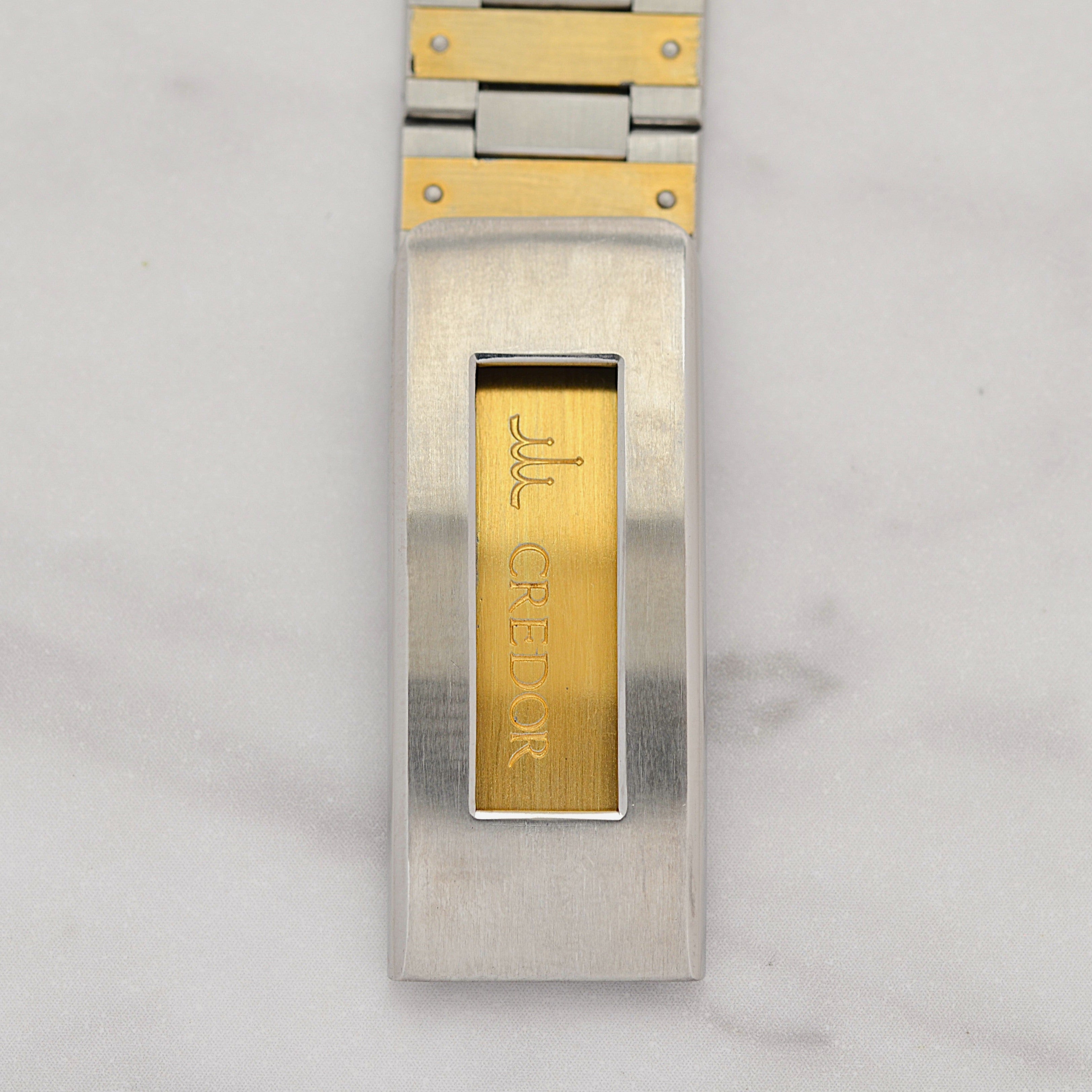 【SEIKO】 セイコー クレドール 14KYG×SS 9300-5320 1981年11月製造