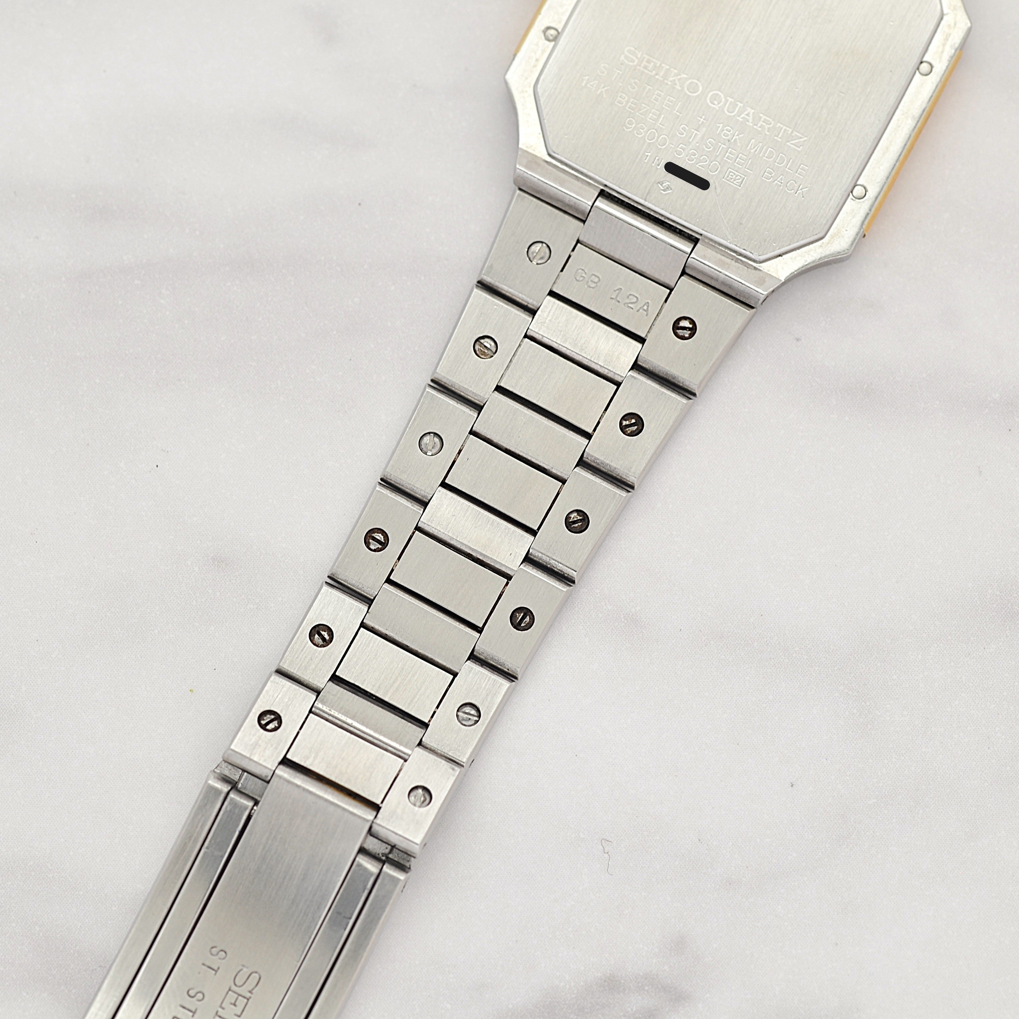 【SEIKO】 セイコー クレドール 14KYG×SS 9300-5320 1981年11月製造
