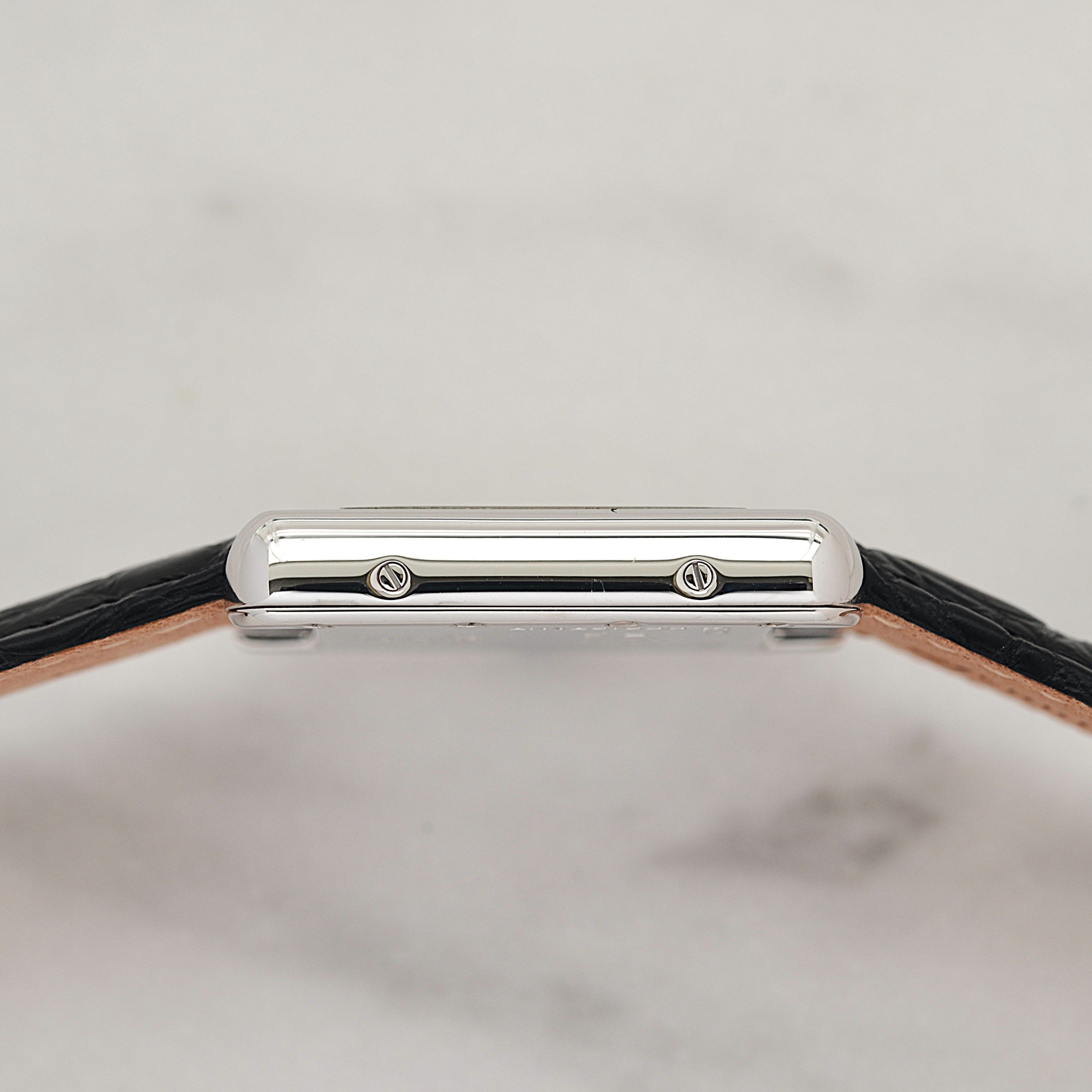 【Cartier】カルティエ マストタンクSM 後期型 飛びローマ 純正Dバックル付き