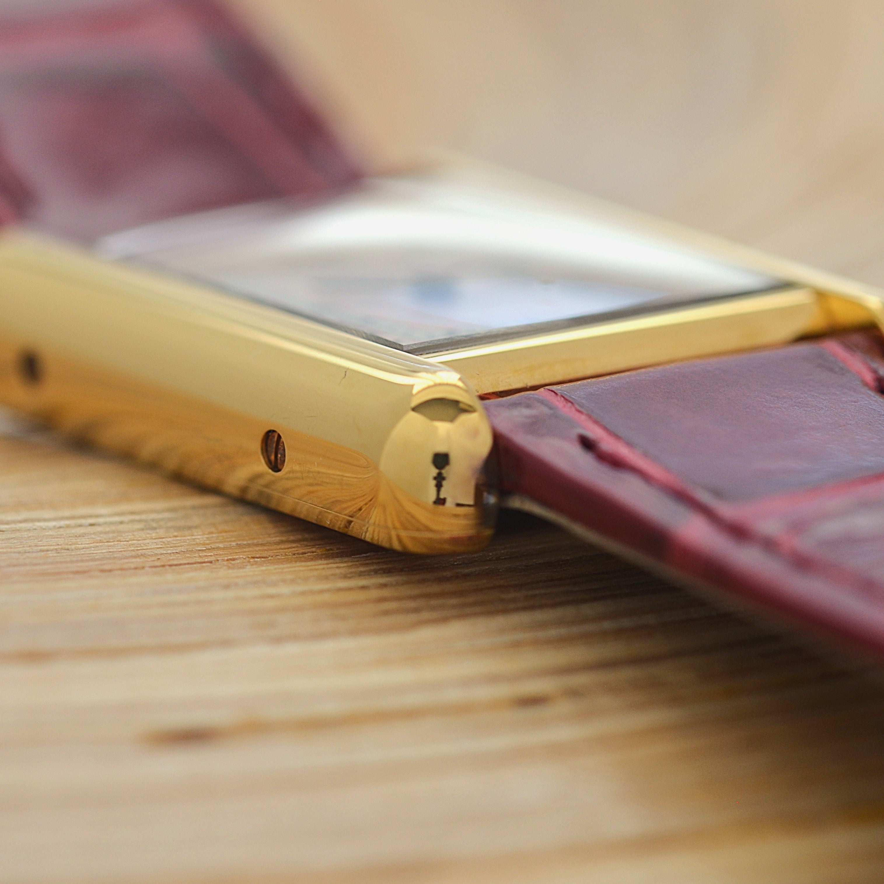 【Cartier】Cartier Must Tank SM, late model, Aquarino, 2004 Christmas Limited Edition, New old stock, Complete with accessories