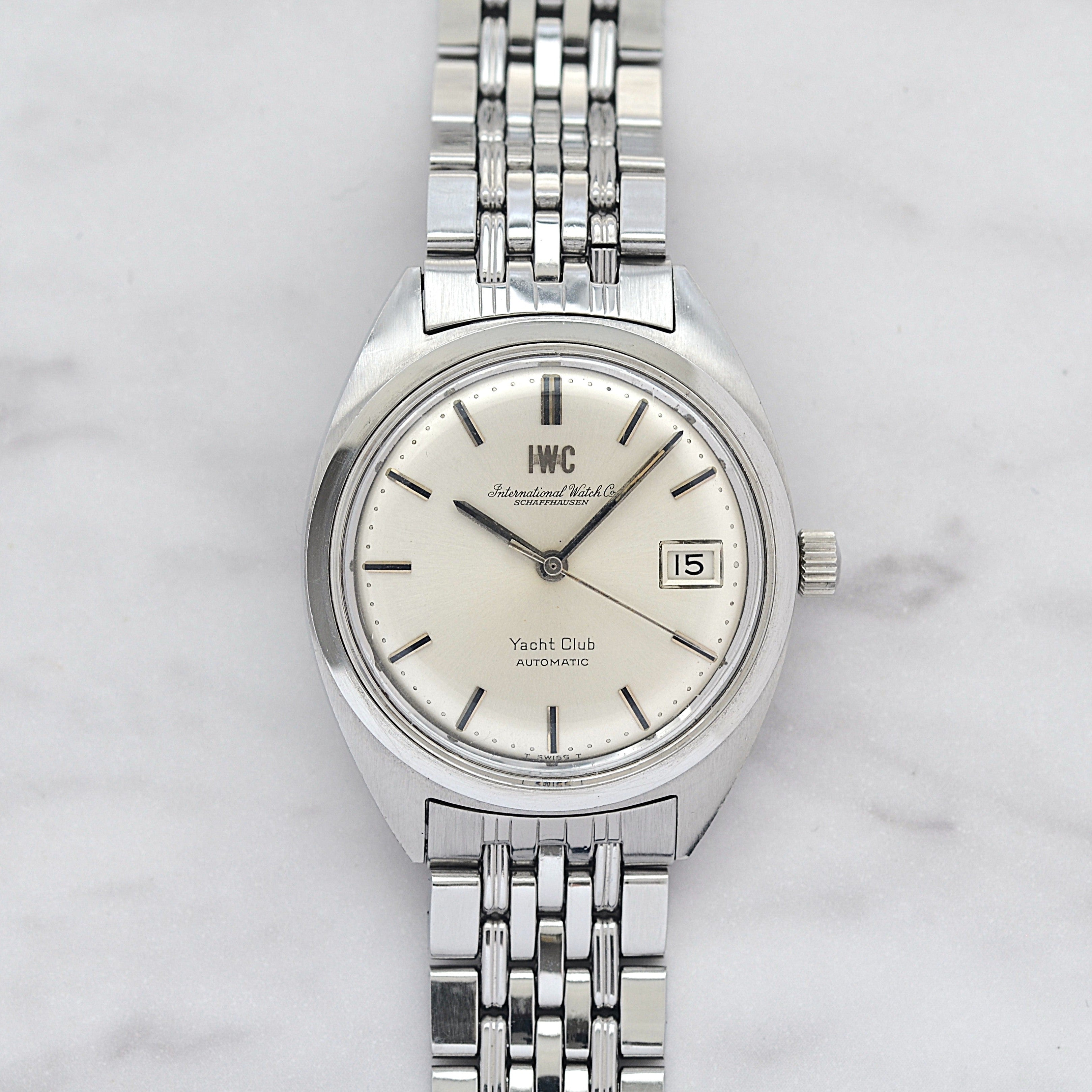 【IWC】アイダブリューシー ヨットクラブ R811AD Cal.8541B ゲイフレアー製純正ブレスレット付き 1968年製
