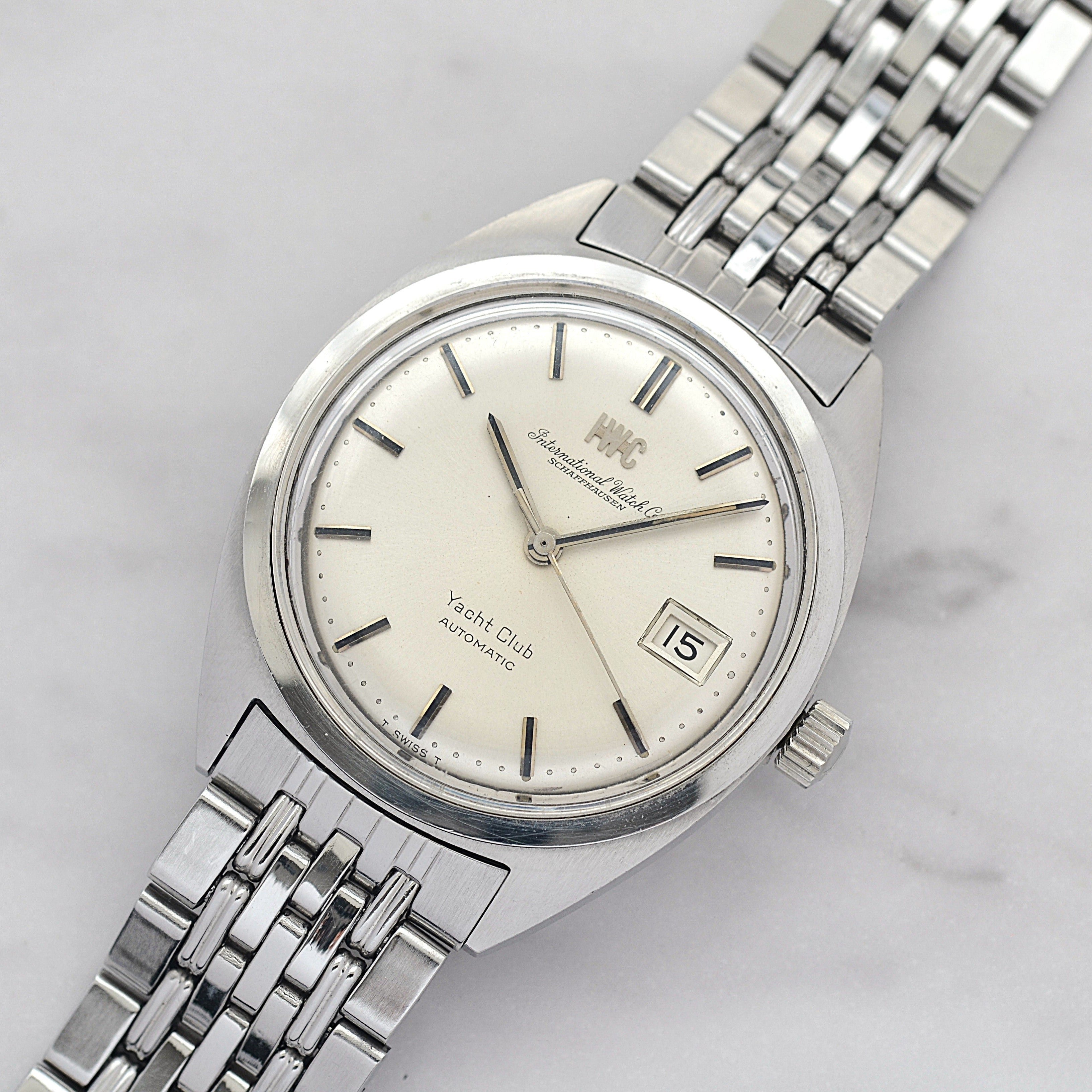 【IWC】アイダブリューシー ヨットクラブ R811AD Cal.8541B ゲイフレアー製純正ブレスレット付き 1968年製