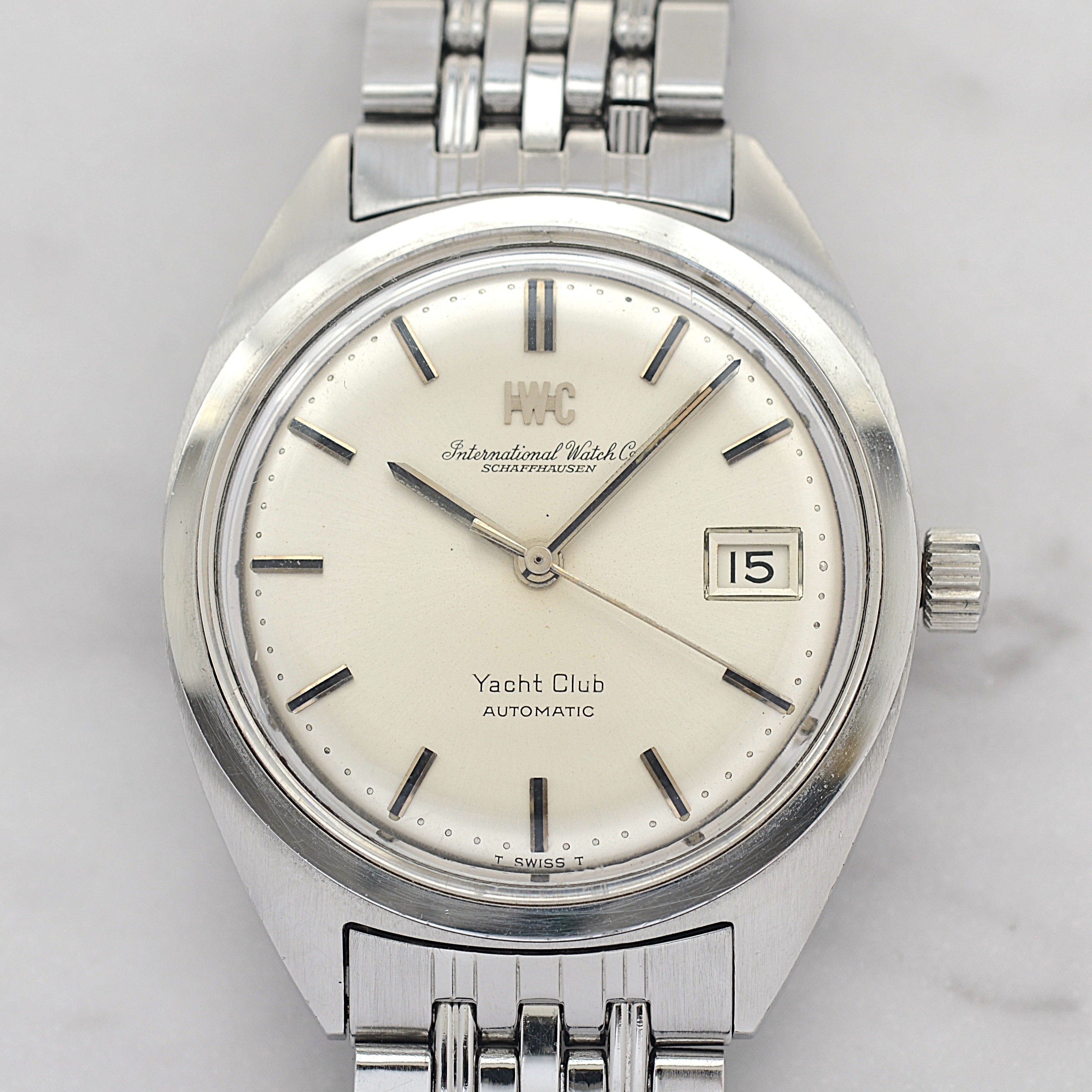 【IWC】アイダブリューシー ヨットクラブ R811AD Cal.8541B ゲイフレアー製純正ブレスレット付き 1968年製