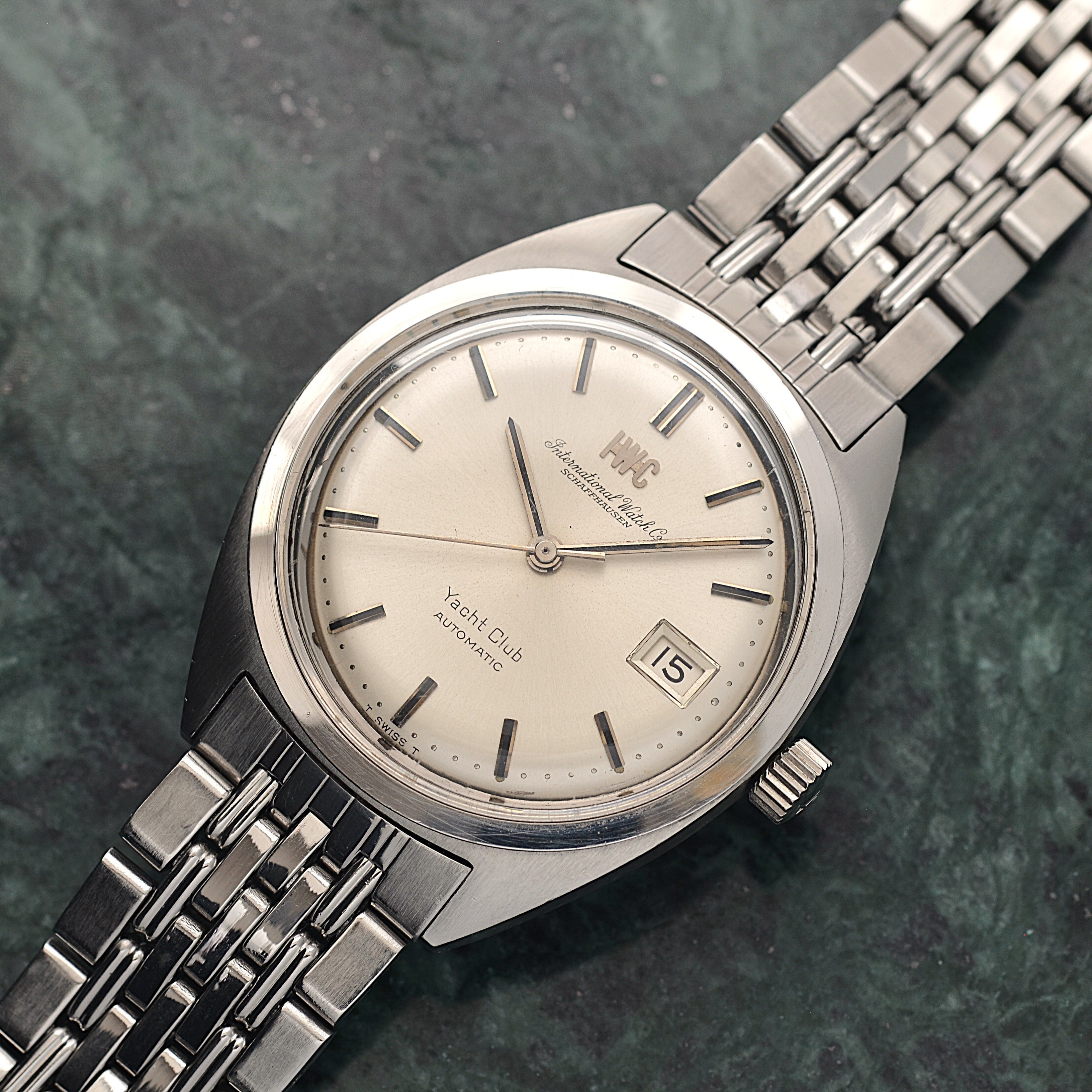 【IWC】アイダブリューシー ヨットクラブ R811AD Cal.8541B ゲイフレアー製純正ブレスレット付き 1968年製