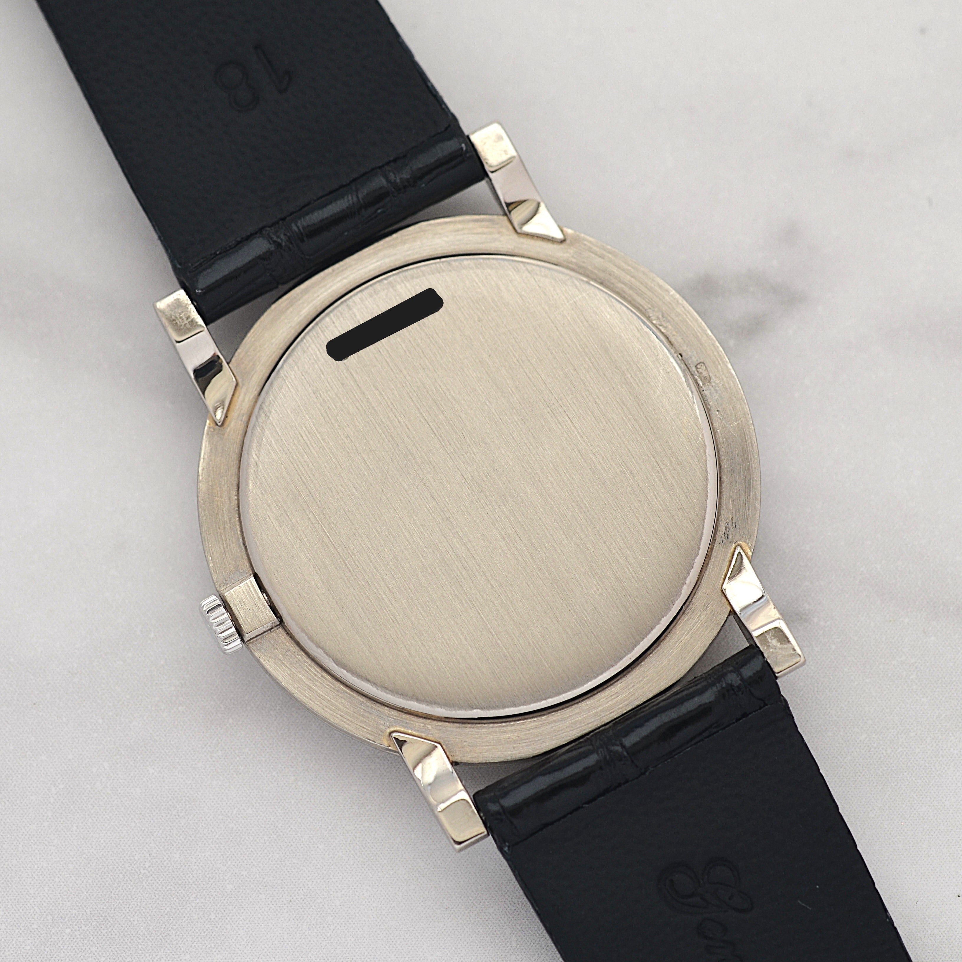 【AUDEMARS PIGUET】オーデマピゲ ラウンドモデル 18KWG 純正18KWGバックル 純正ボックス付き