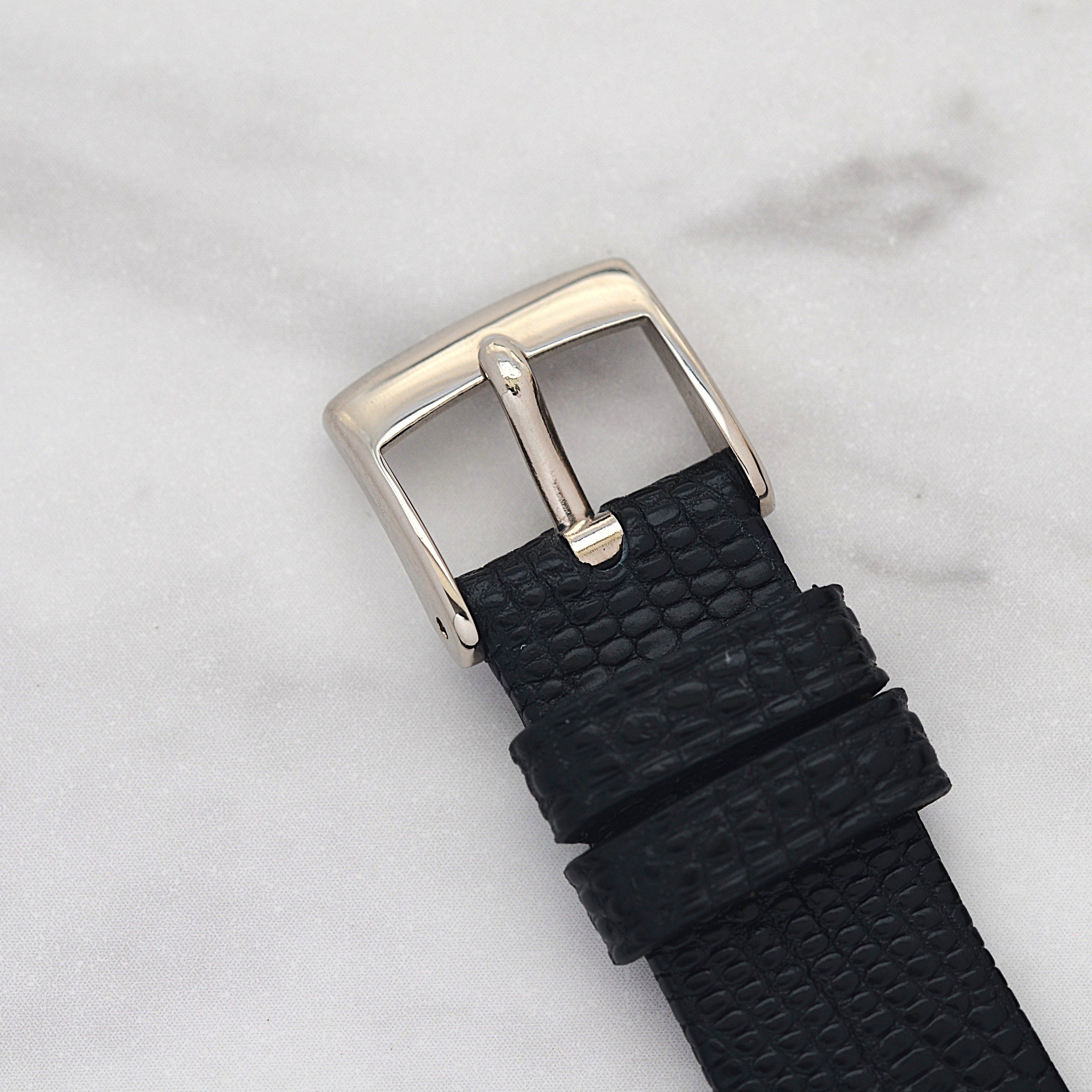 【AUDEMARS PIGUET】オーデマピゲ ラウンドモデル 18KWG 純正18KWGバックル 純正ボックス付き
