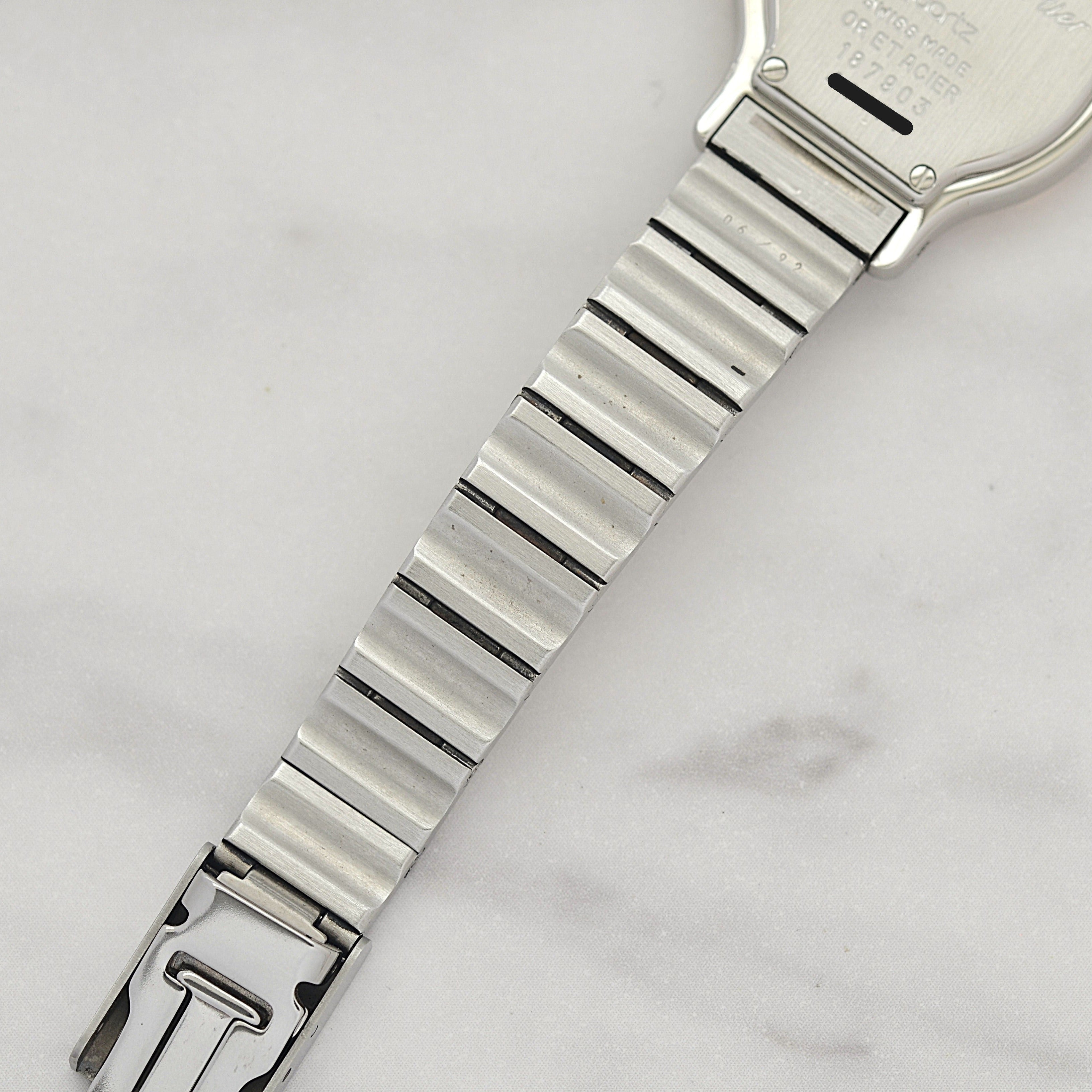 【Cartier】カルティエ サントスオクタゴン SM 18KYG×SS クォーツモデル カルティエコンプリートサービス済み