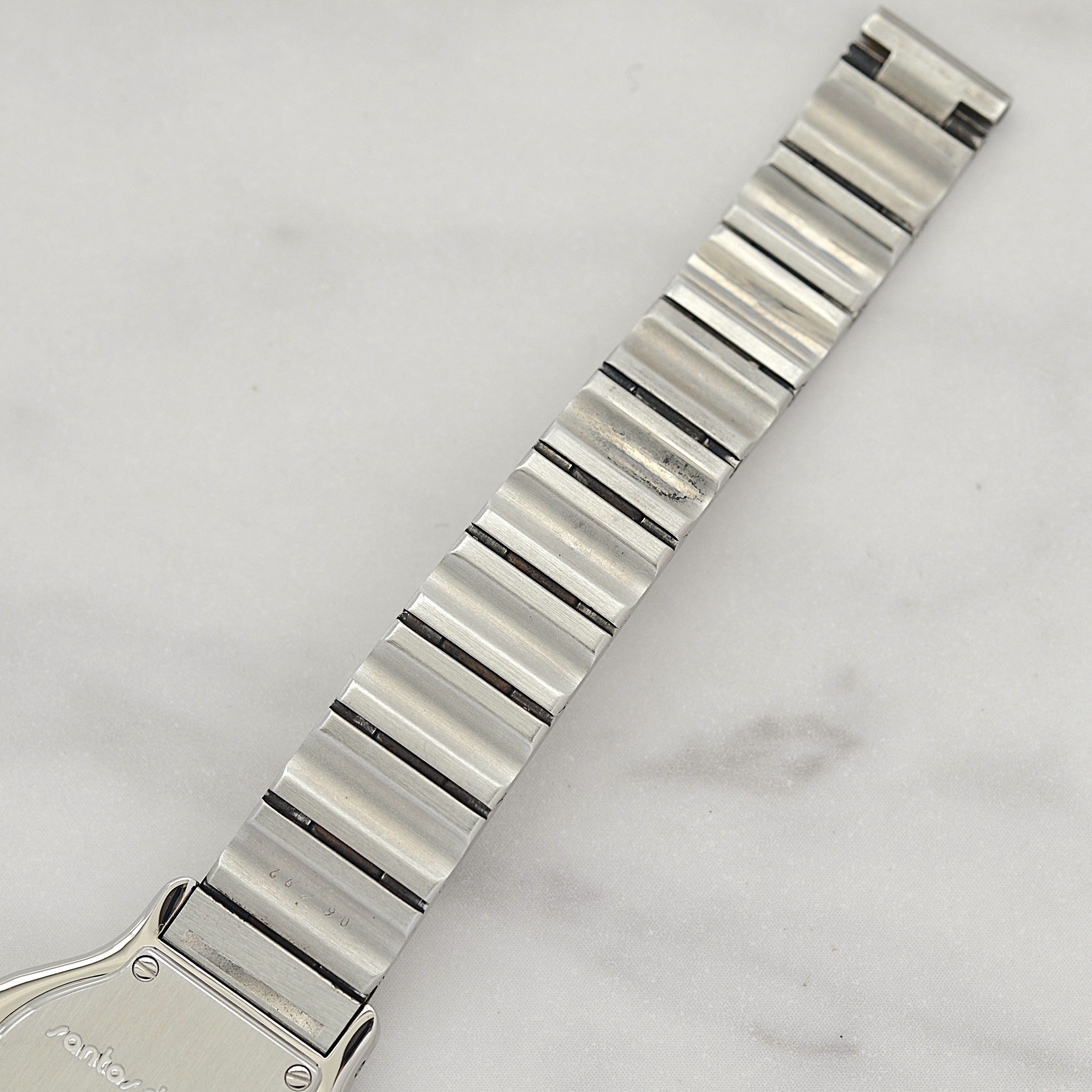 【Cartier】カルティエ サントスオクタゴン SM 18KYG×SS クォーツモデル カルティエコンプリートサービス済み