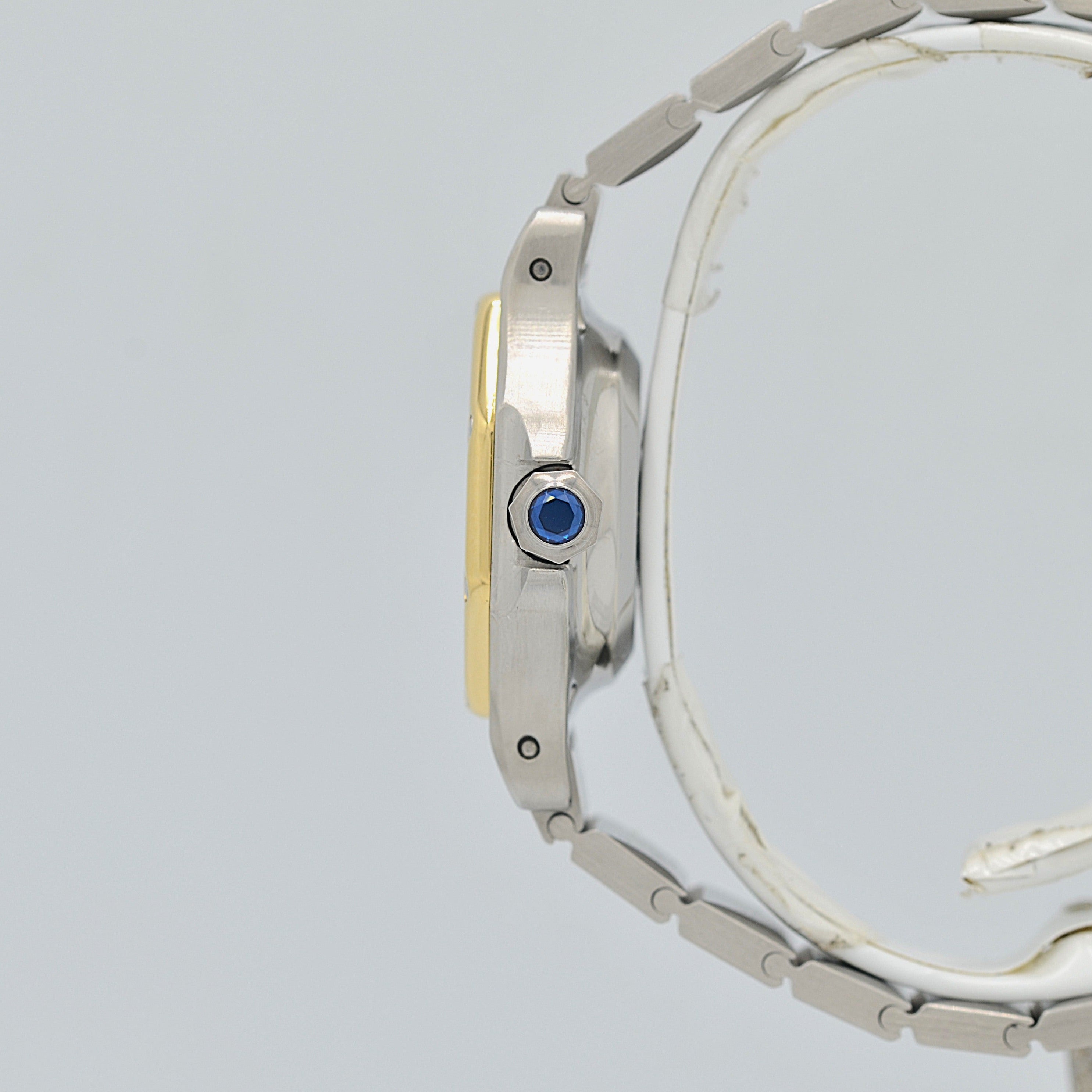 【Cartier】カルティエ サントスオクタゴンSM 18KYG×SS 永久保証書付き カルティエコンプリートサービス済み