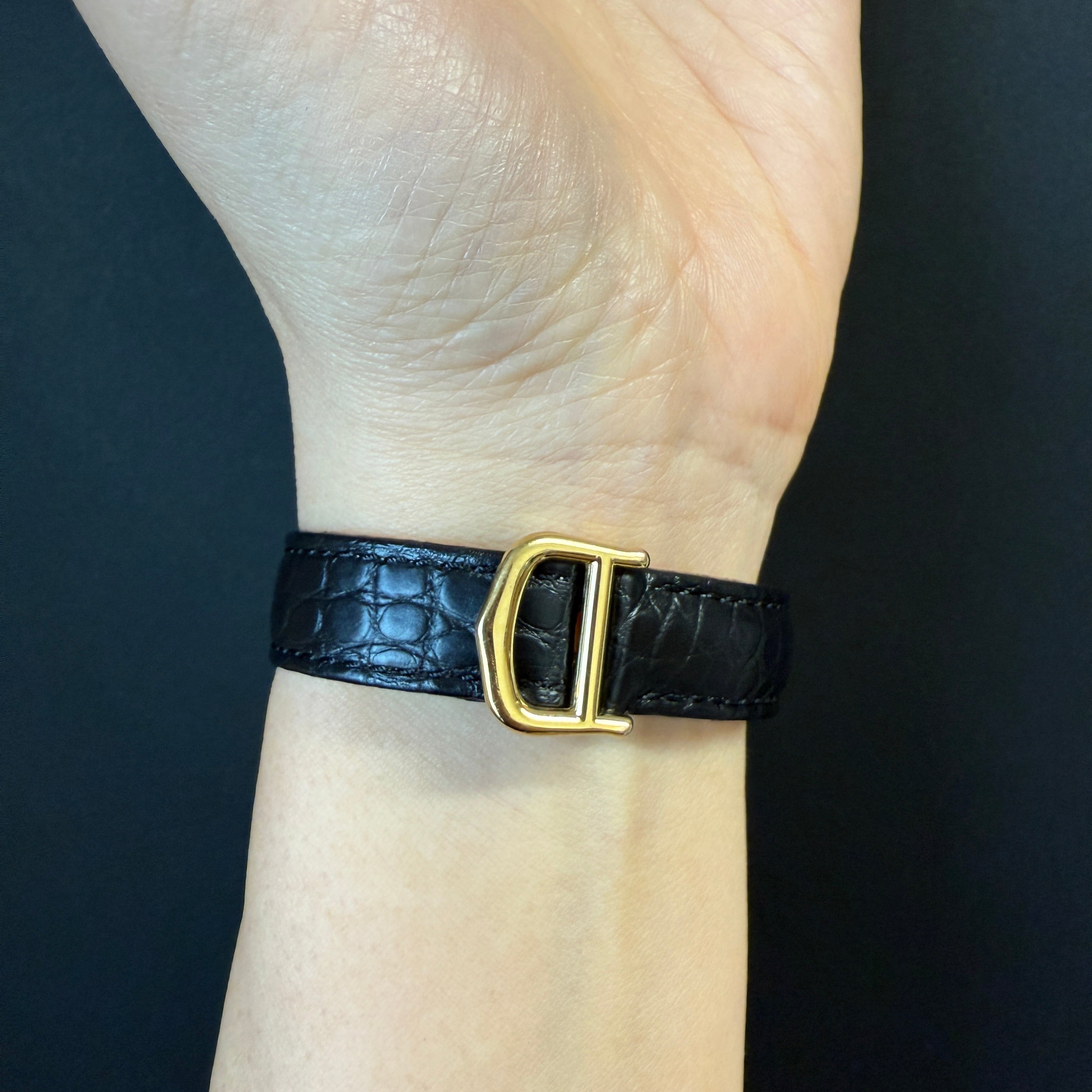 【Cartier】カルティエ マストタンク SMオパラン 純正Dバックル付き