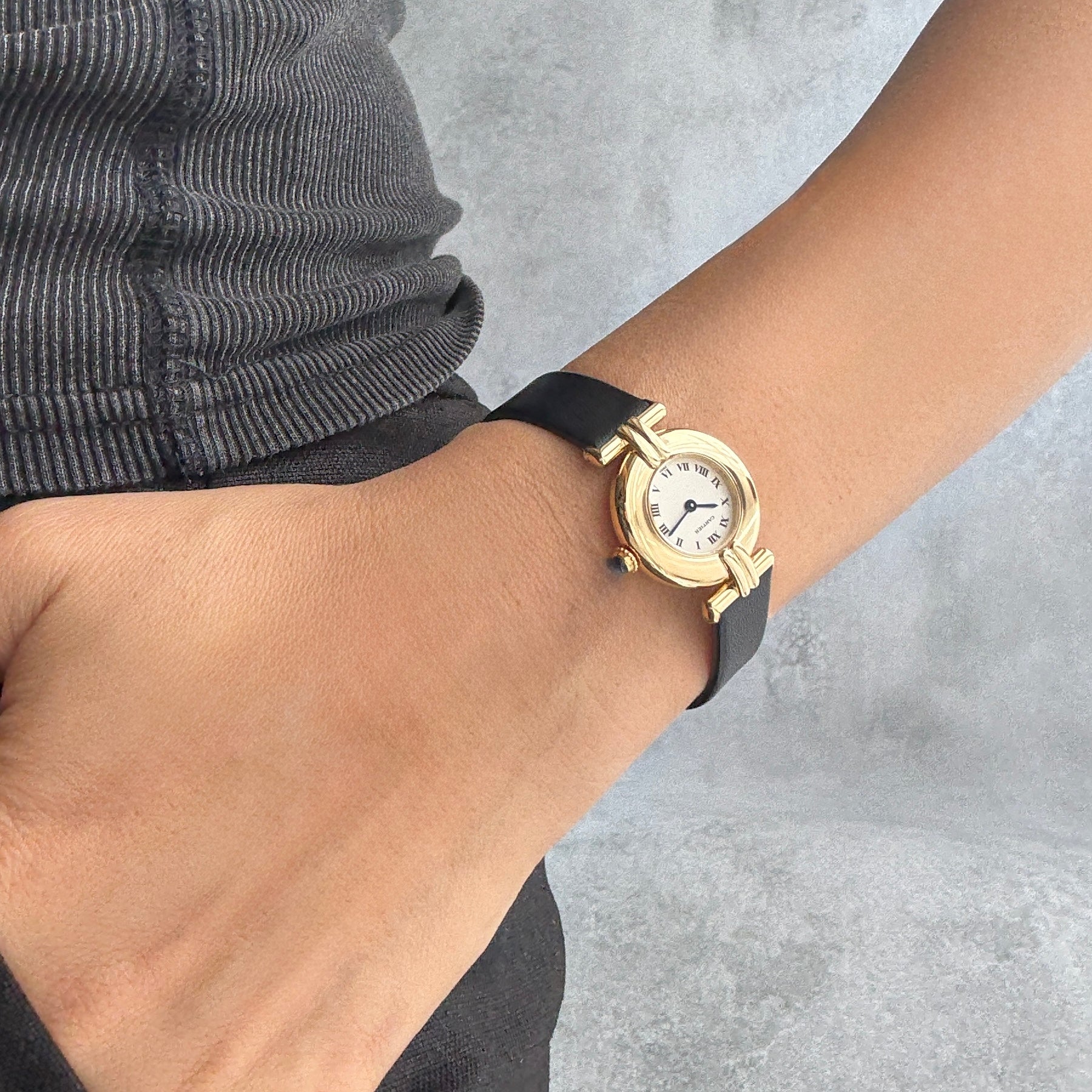 [Cartier] Cartier Corise SM 18KYG with genuine 18k yellow gold buckle
