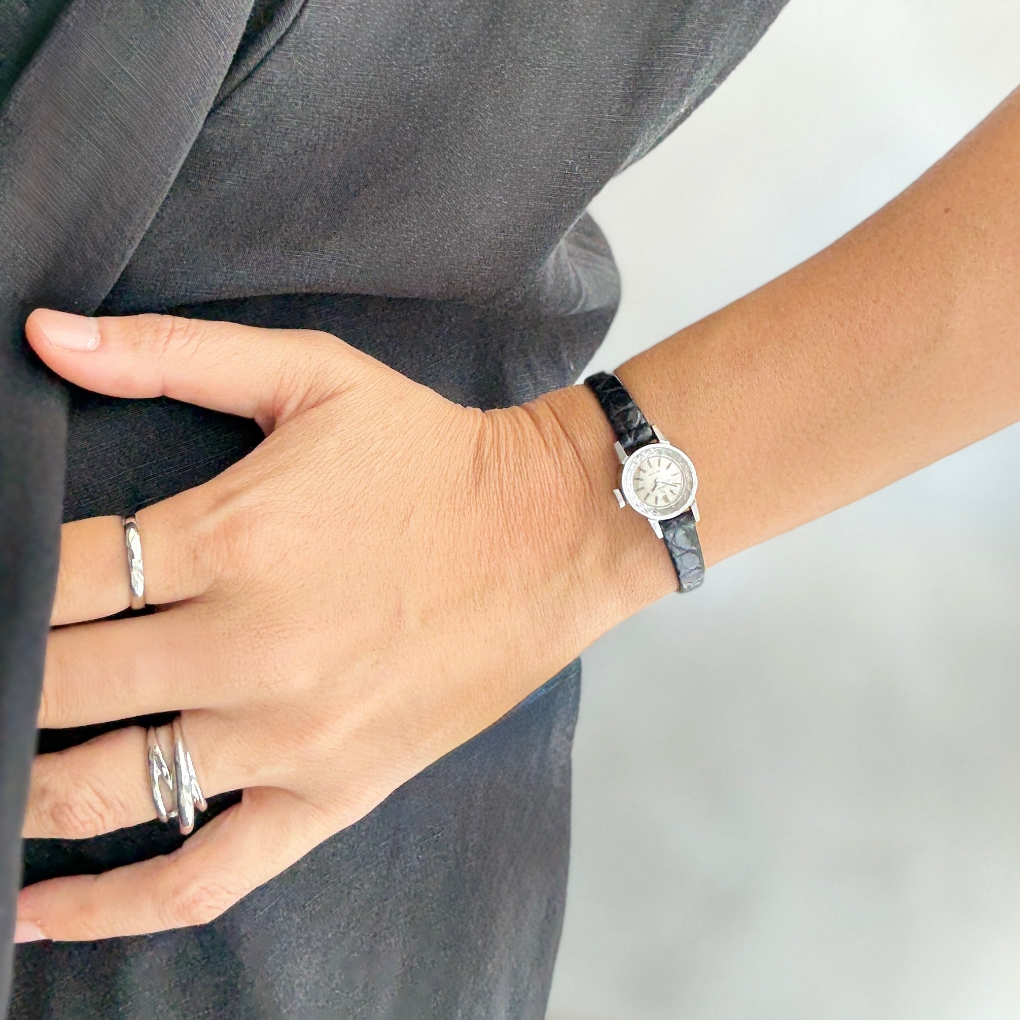 【OMEGA】オメガ デヴィル SS カットガラス デッドストック