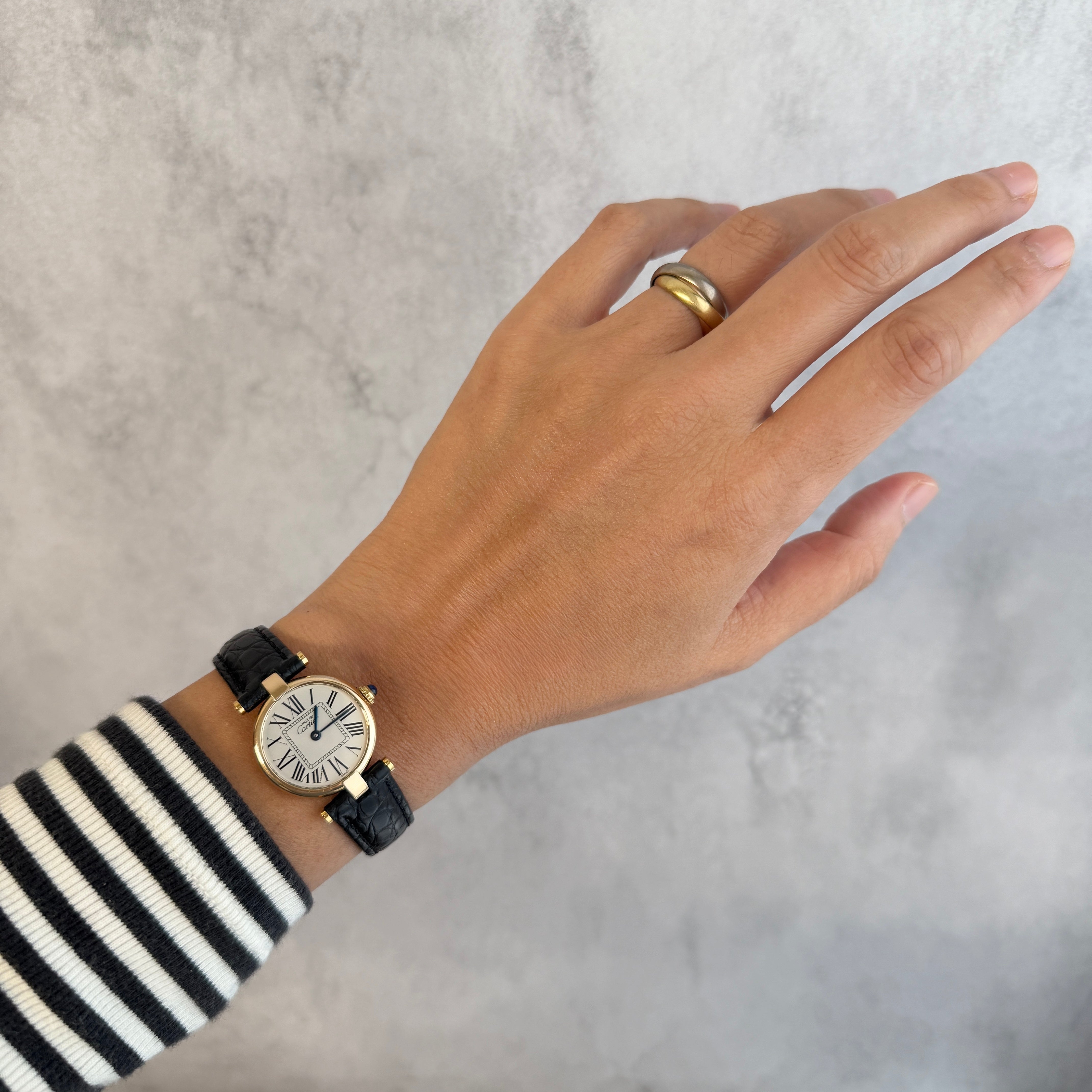 【Cartier】カルティエ マストヴァンドームSM オパラン 純正Dバックル付き