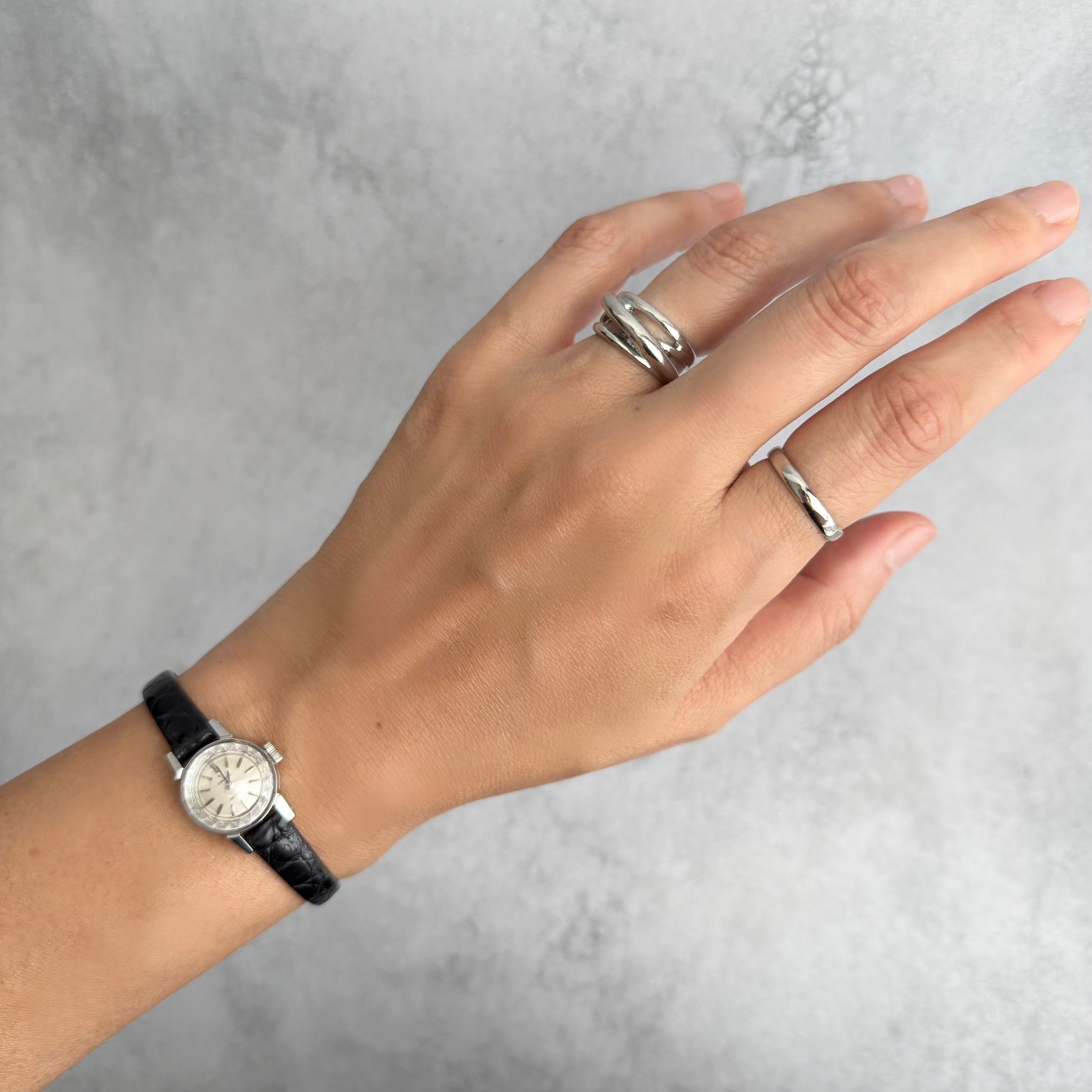 【OMEGA】オメガ デヴィル SS カットガラス デッドストック