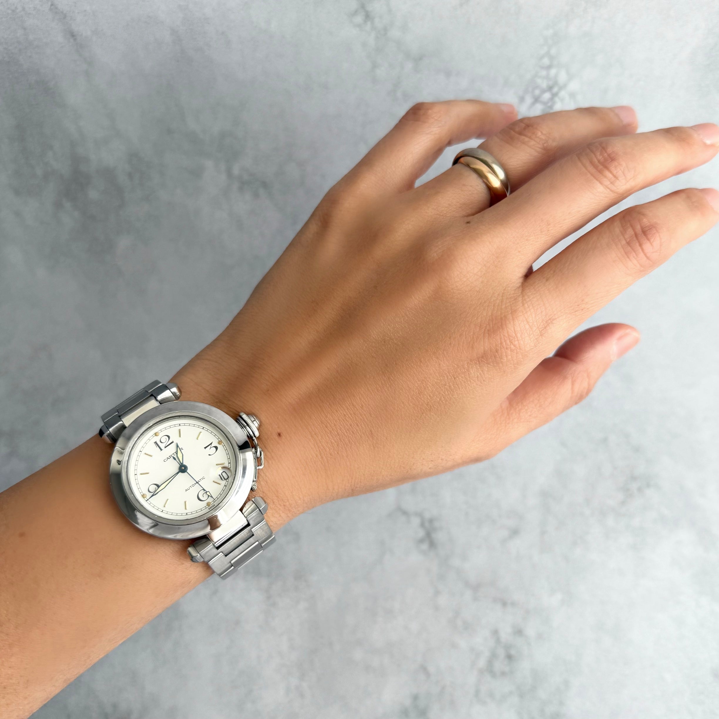 【Cartier】カルティエ パシャC35 White 前期型