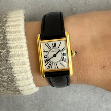 Cartier】カルティエ マストタンク SMオパラン メーカーメンテナンス済み