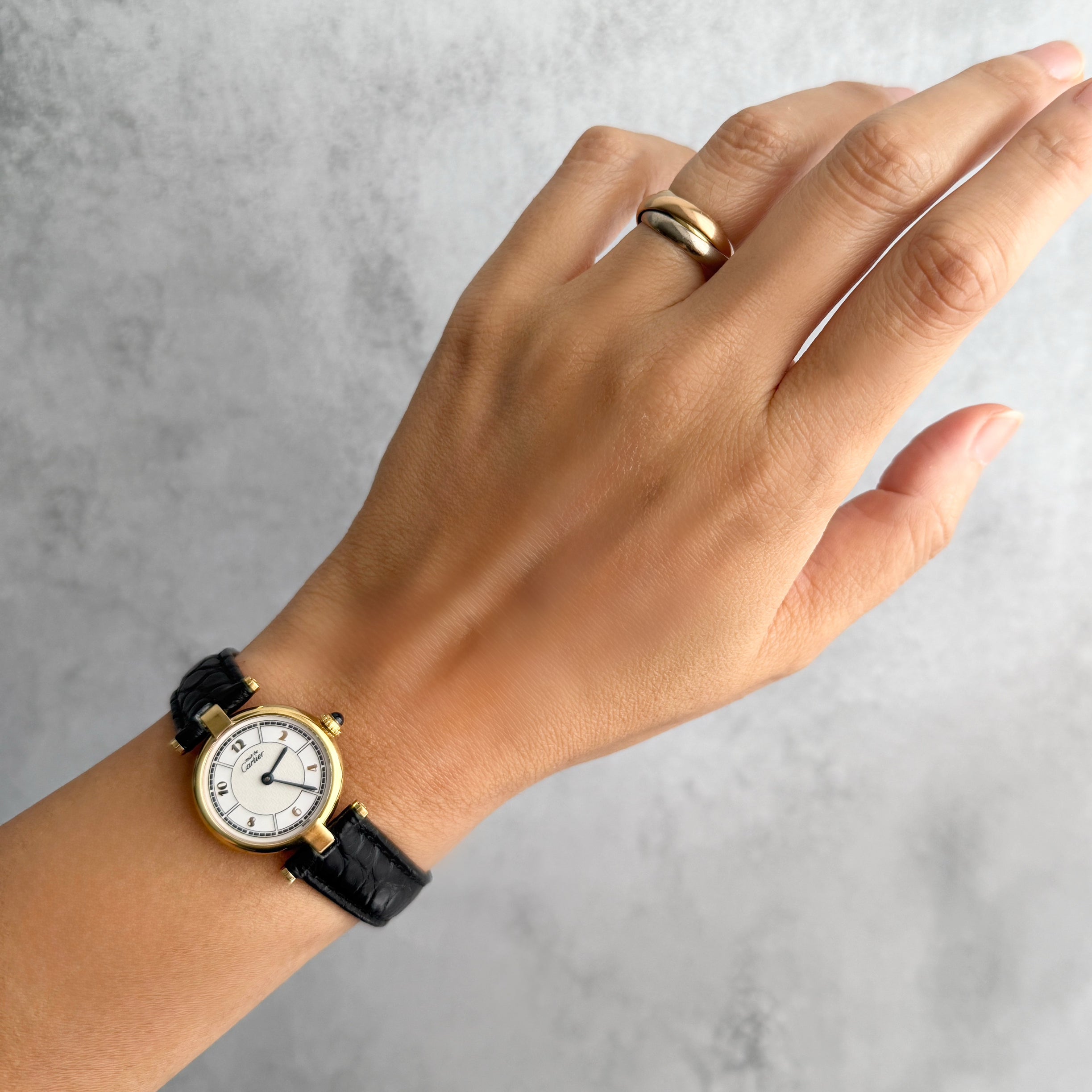 【Cartier】カルティエ マストヴァンドームSM 飛びアラビア 付属品完備